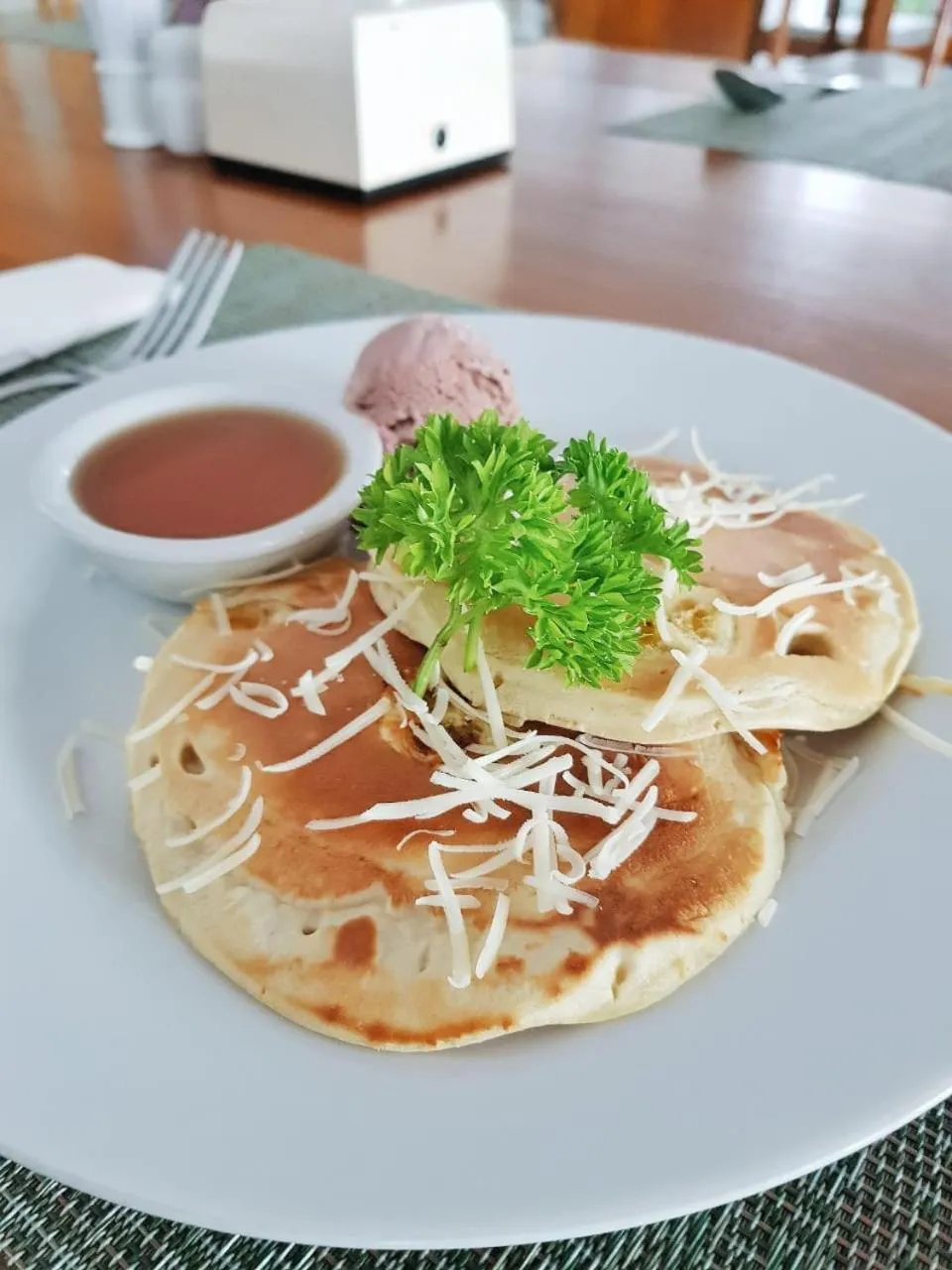 Food close-up in Kautaman Hotel