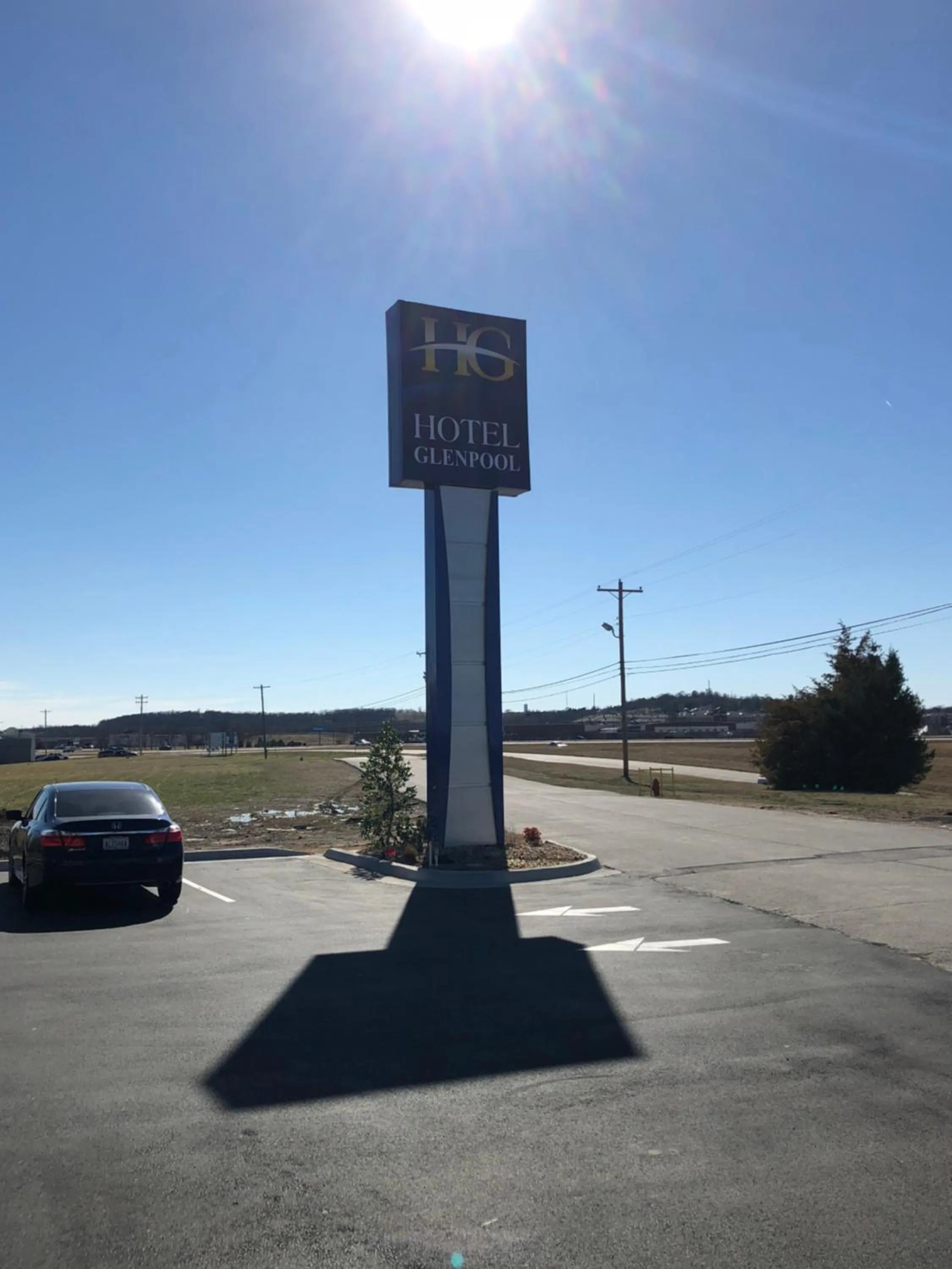 Living room in Hotel Glenpool
