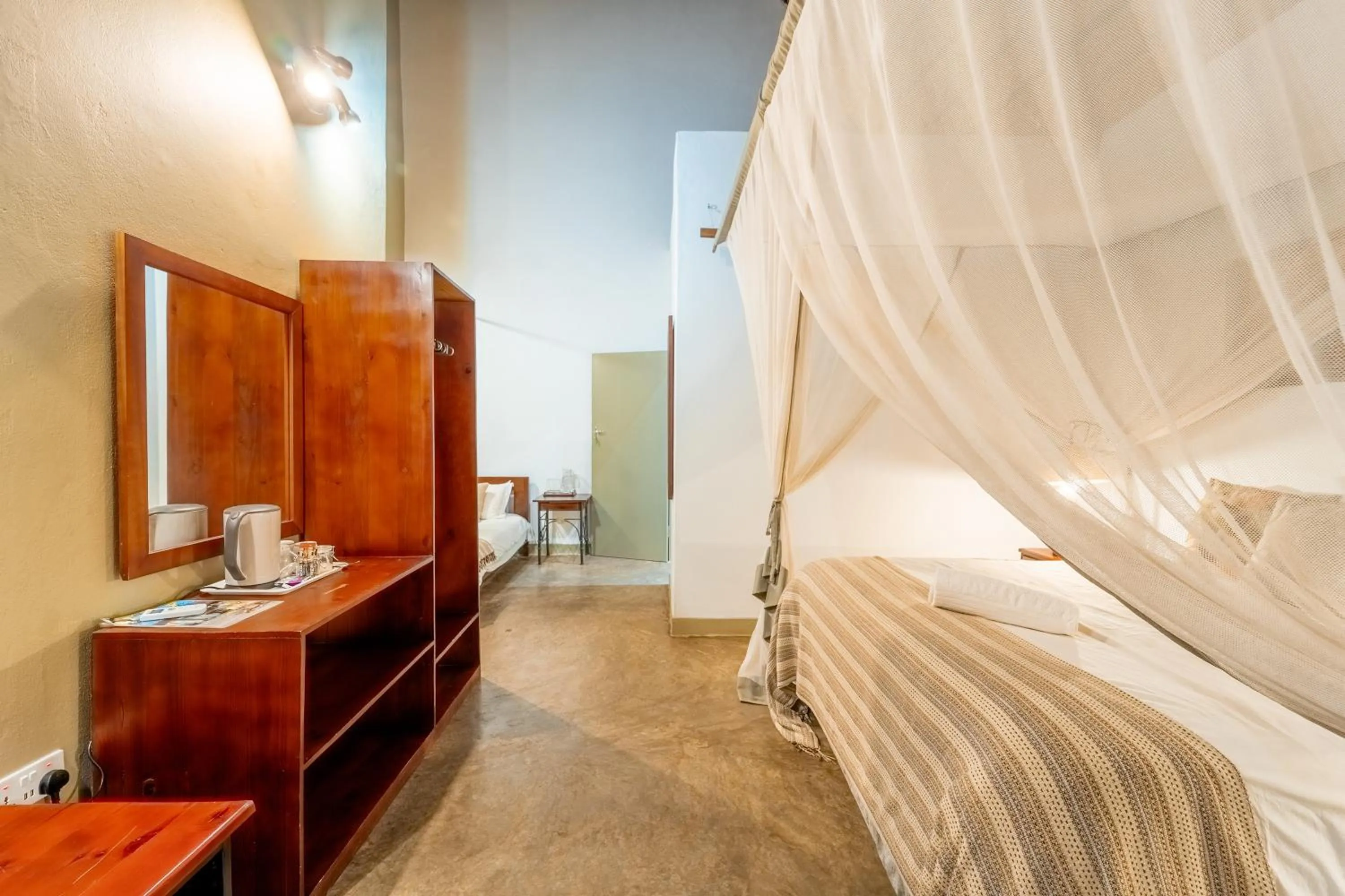 Bedroom, Bed in Nguni Lodge