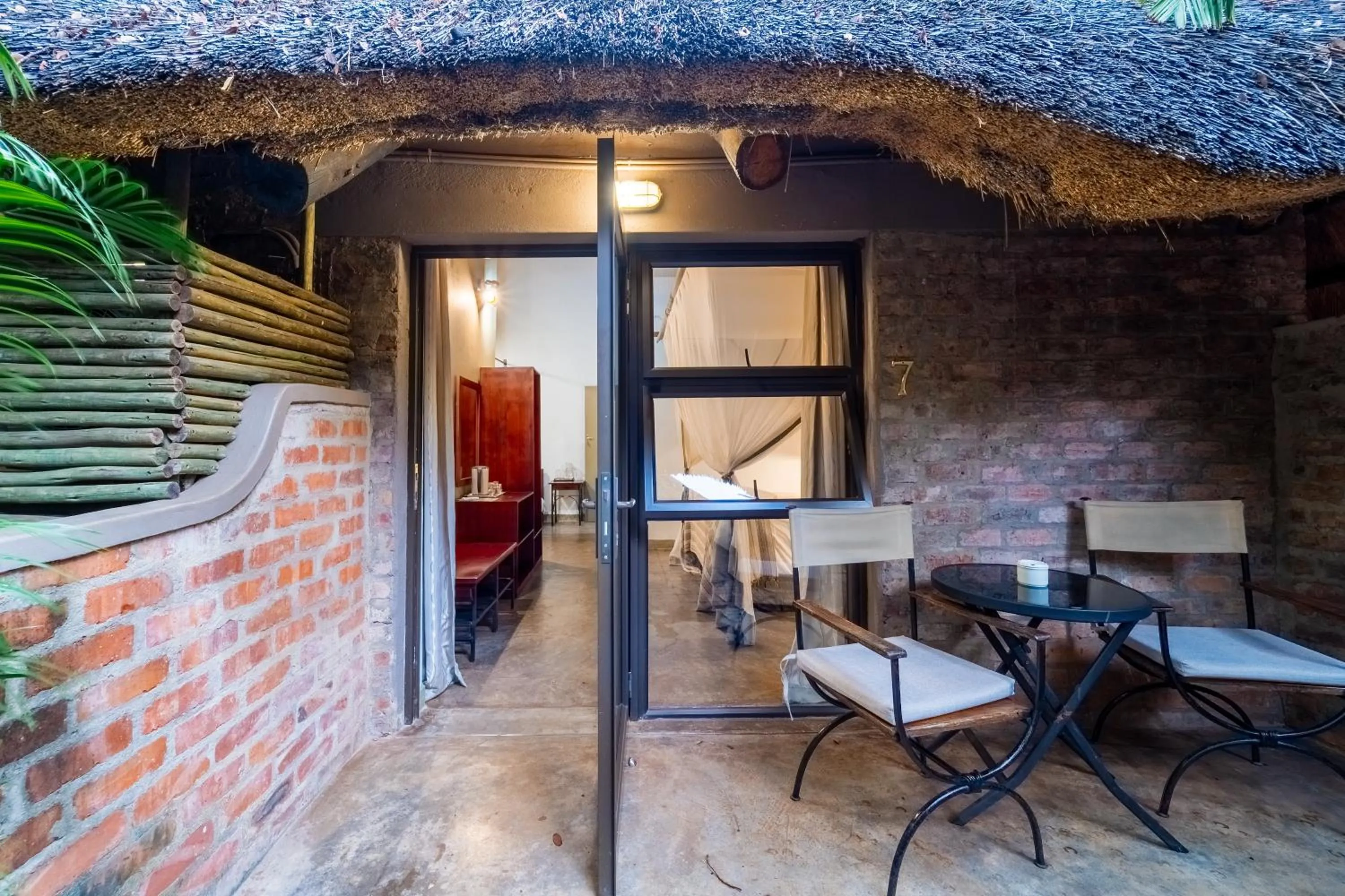 Patio in Nguni Lodge