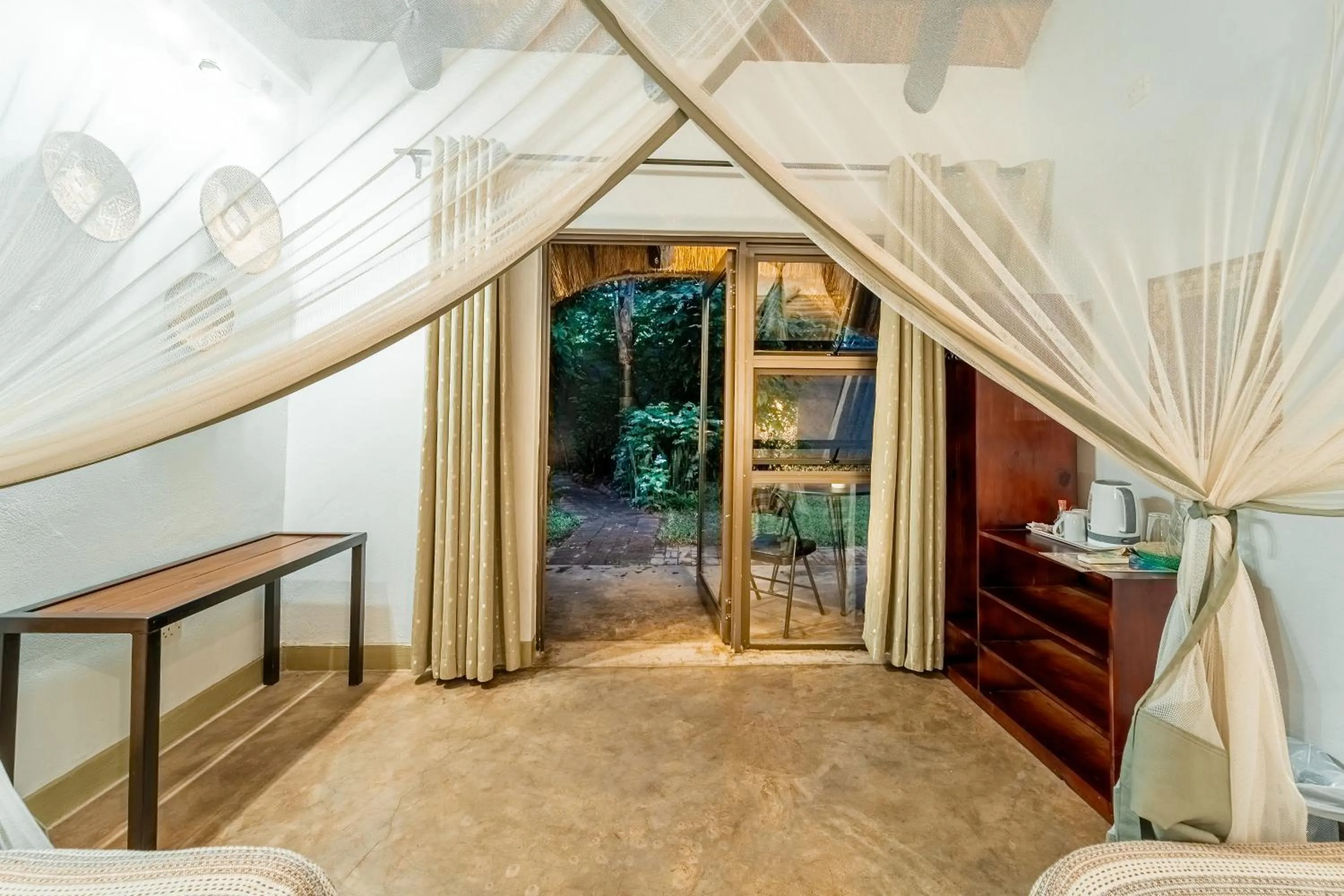 Patio in Nguni Lodge