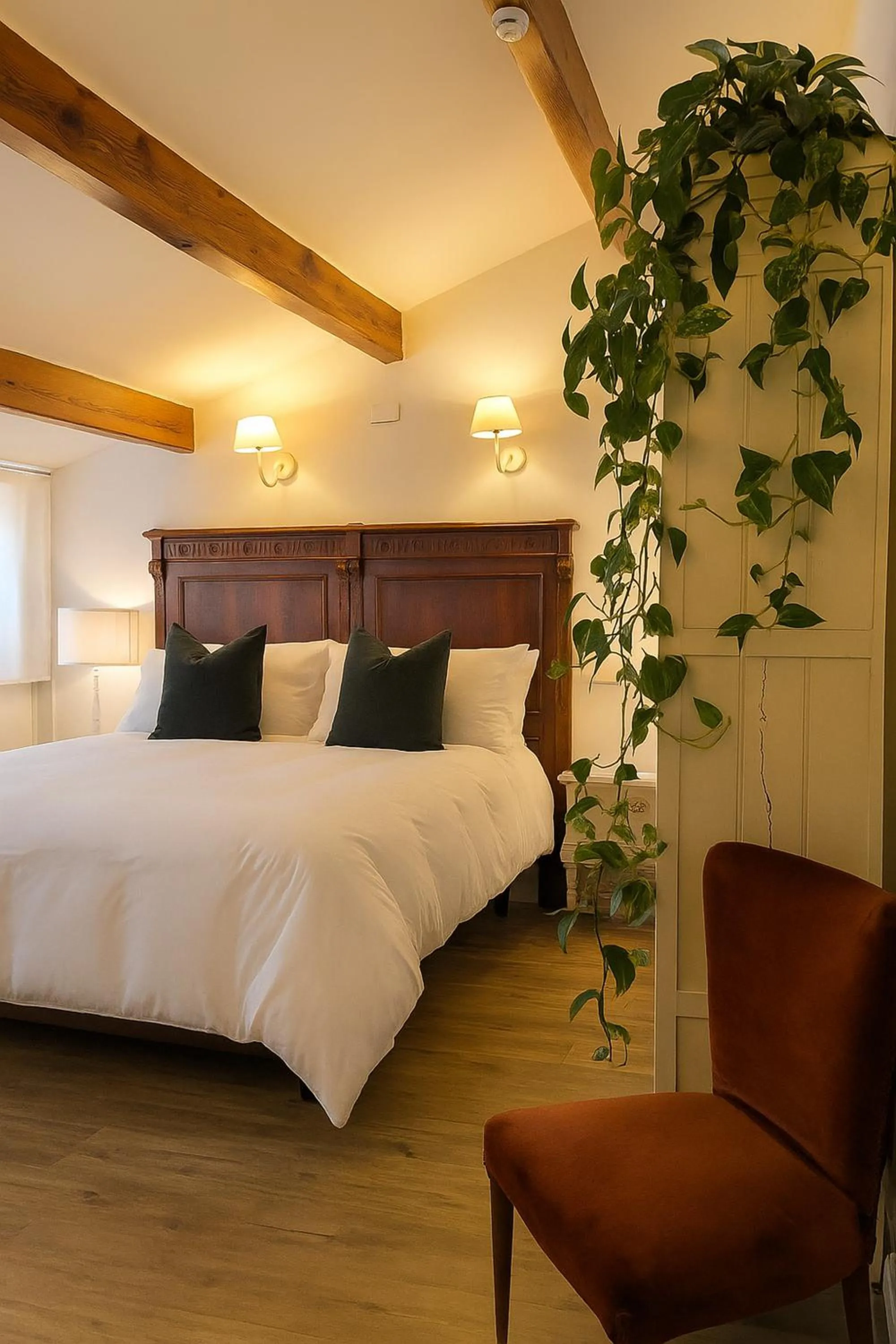 Bed in Panorama Guest House