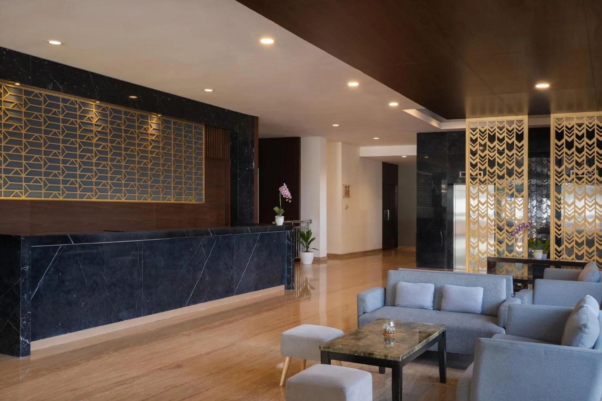 Lobby or reception in Laska Hotel Sukabumi