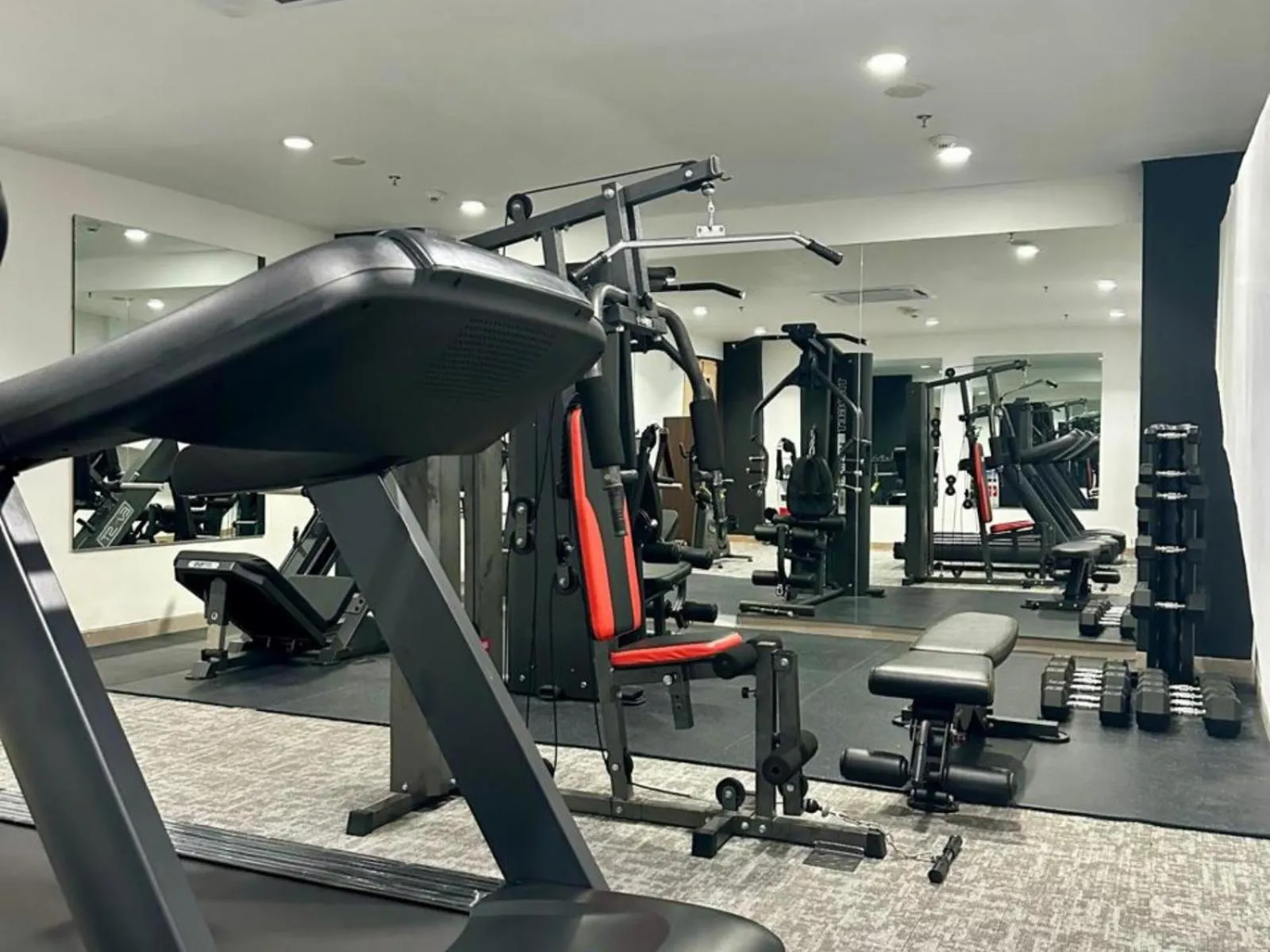 Fitness centre/facilities in Laska Hotel Sukabumi