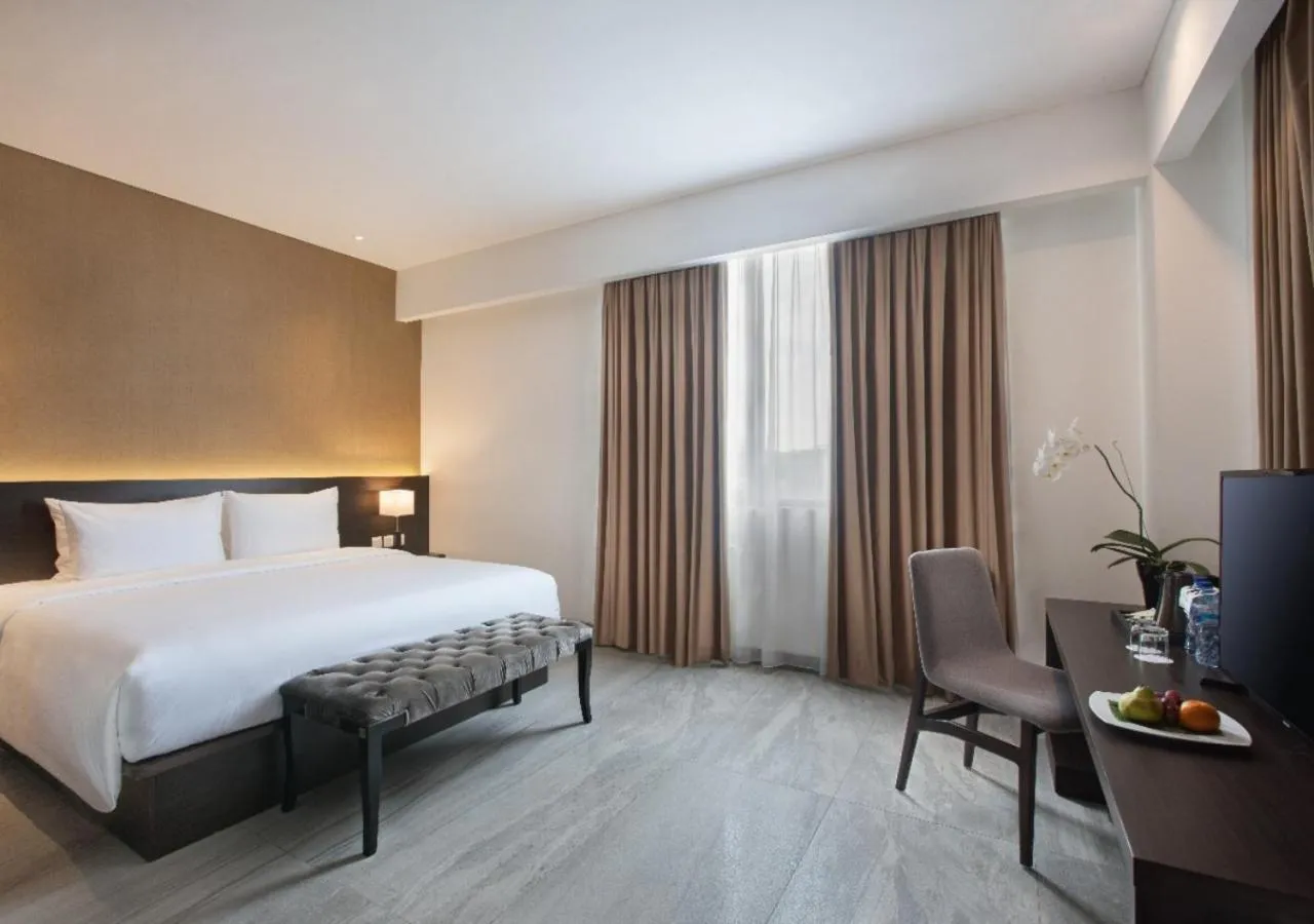 Bedroom, Bed in Laska Hotel Sukabumi