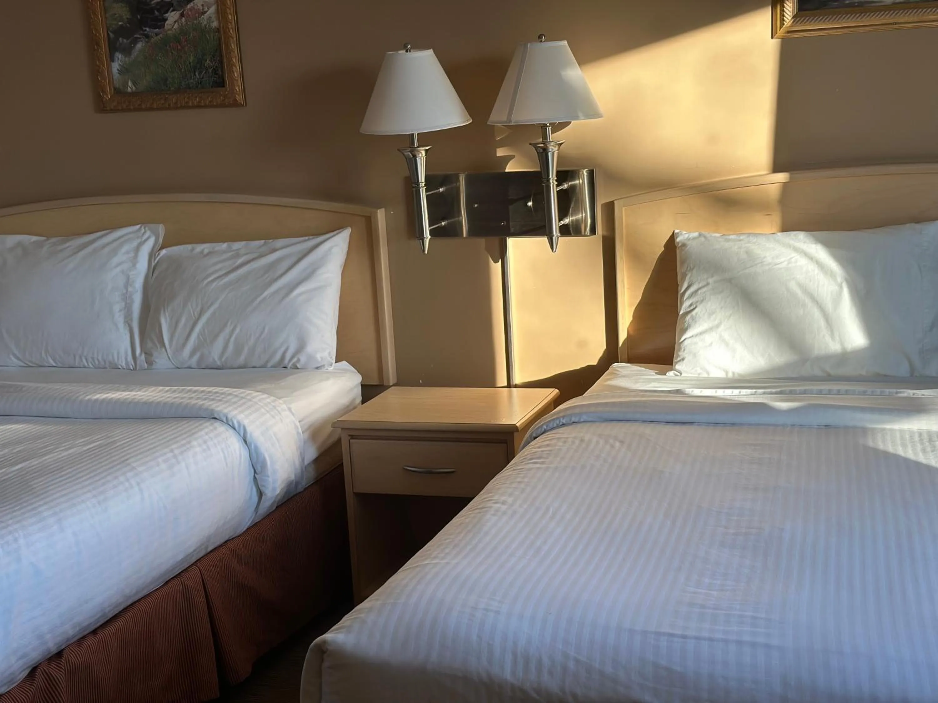 Bed in Lone Star Hotel