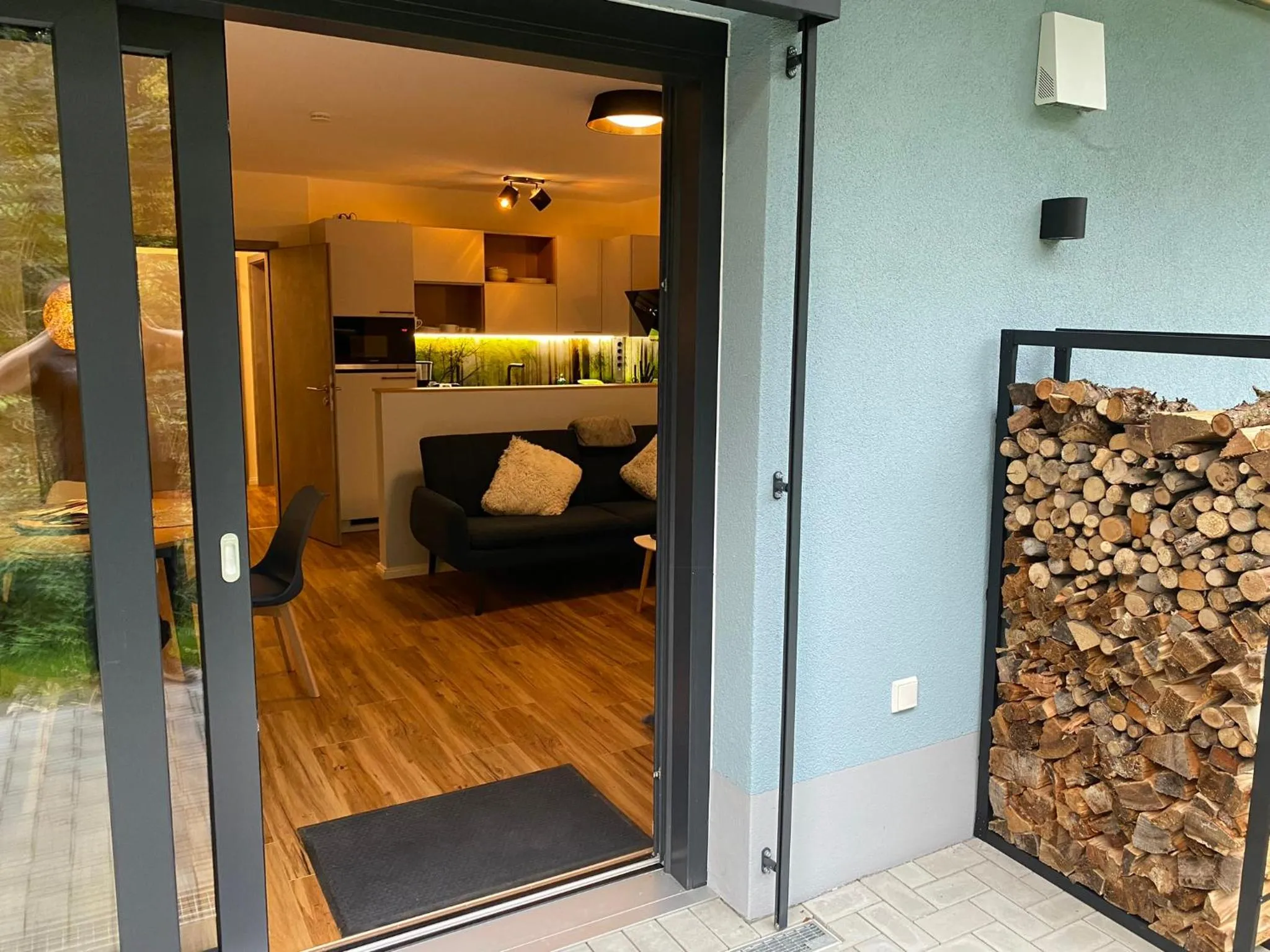 Balcony/Terrace, Bed in Villa Wilisch