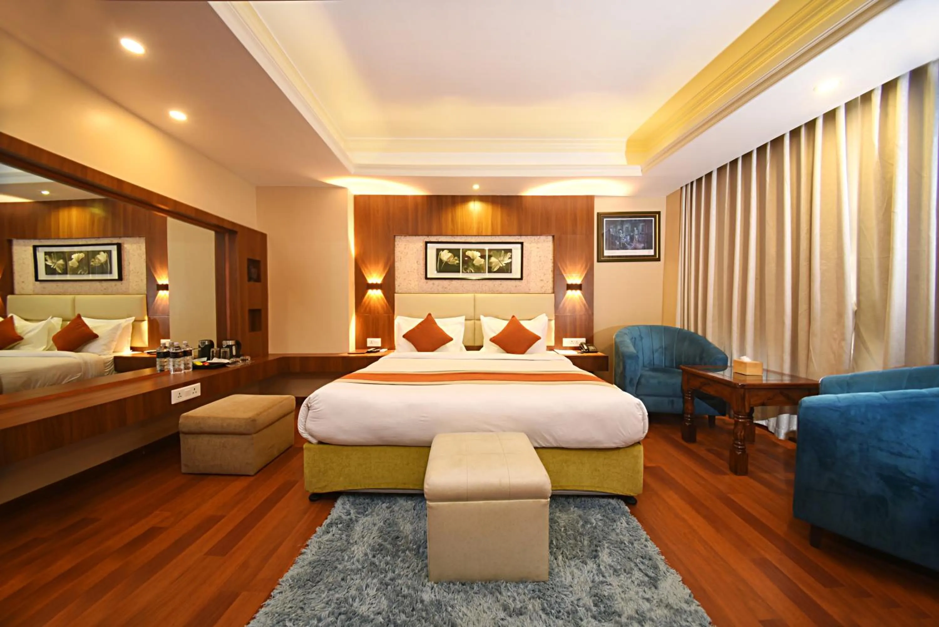 Bed in Kumari Boutique Hotel
