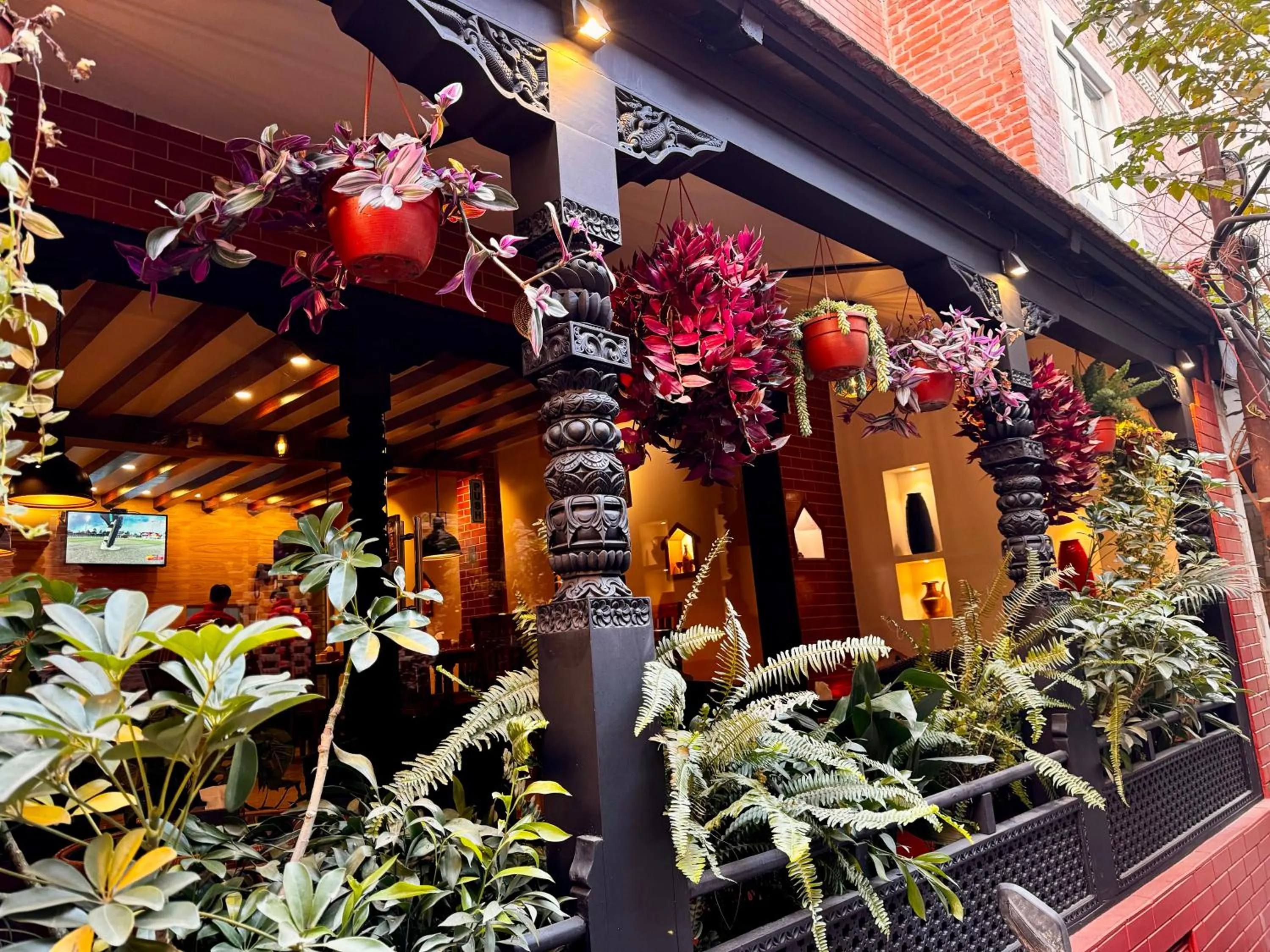 Patio in Kumari Boutique Hotel