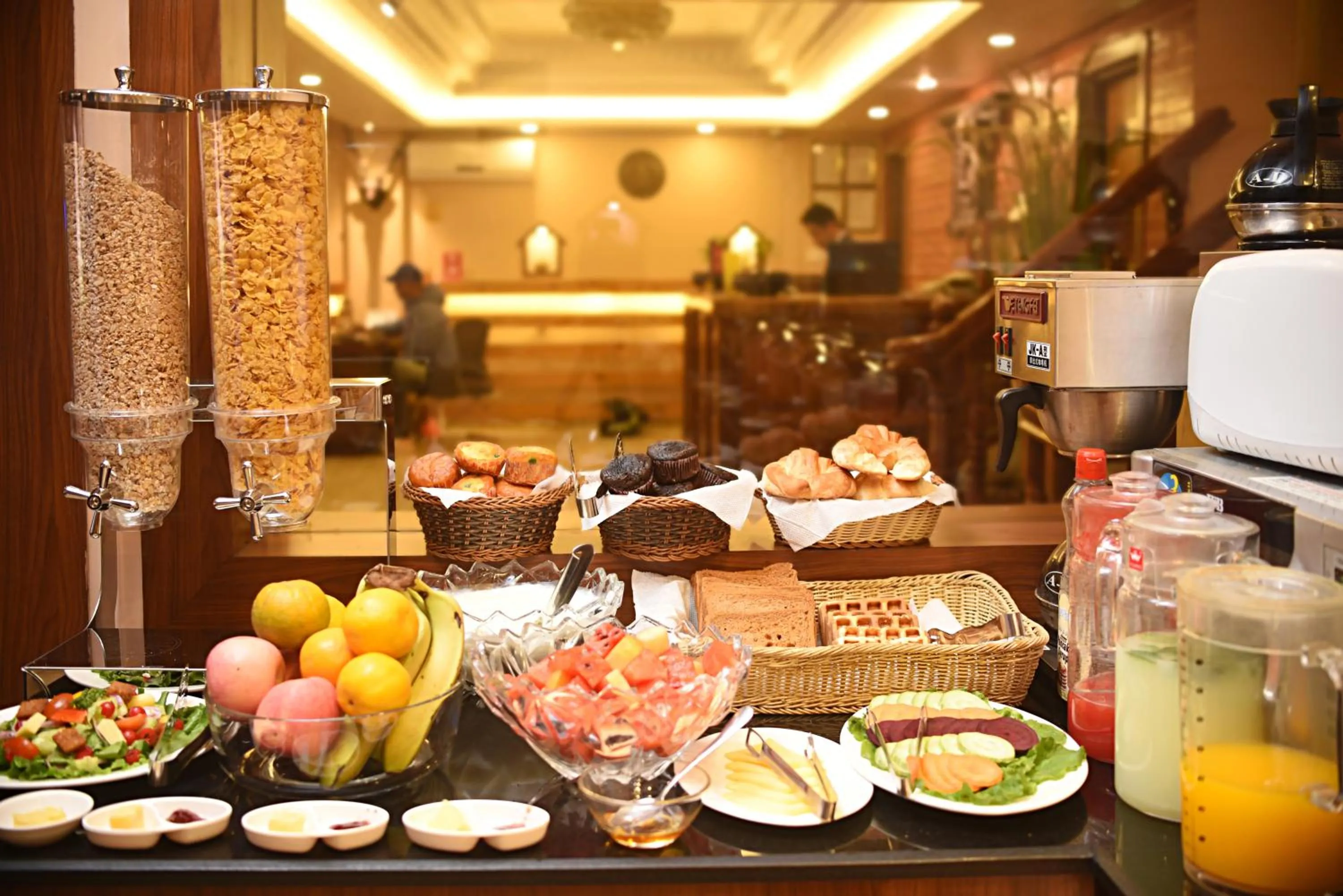 Buffet breakfast in Kumari Boutique Hotel