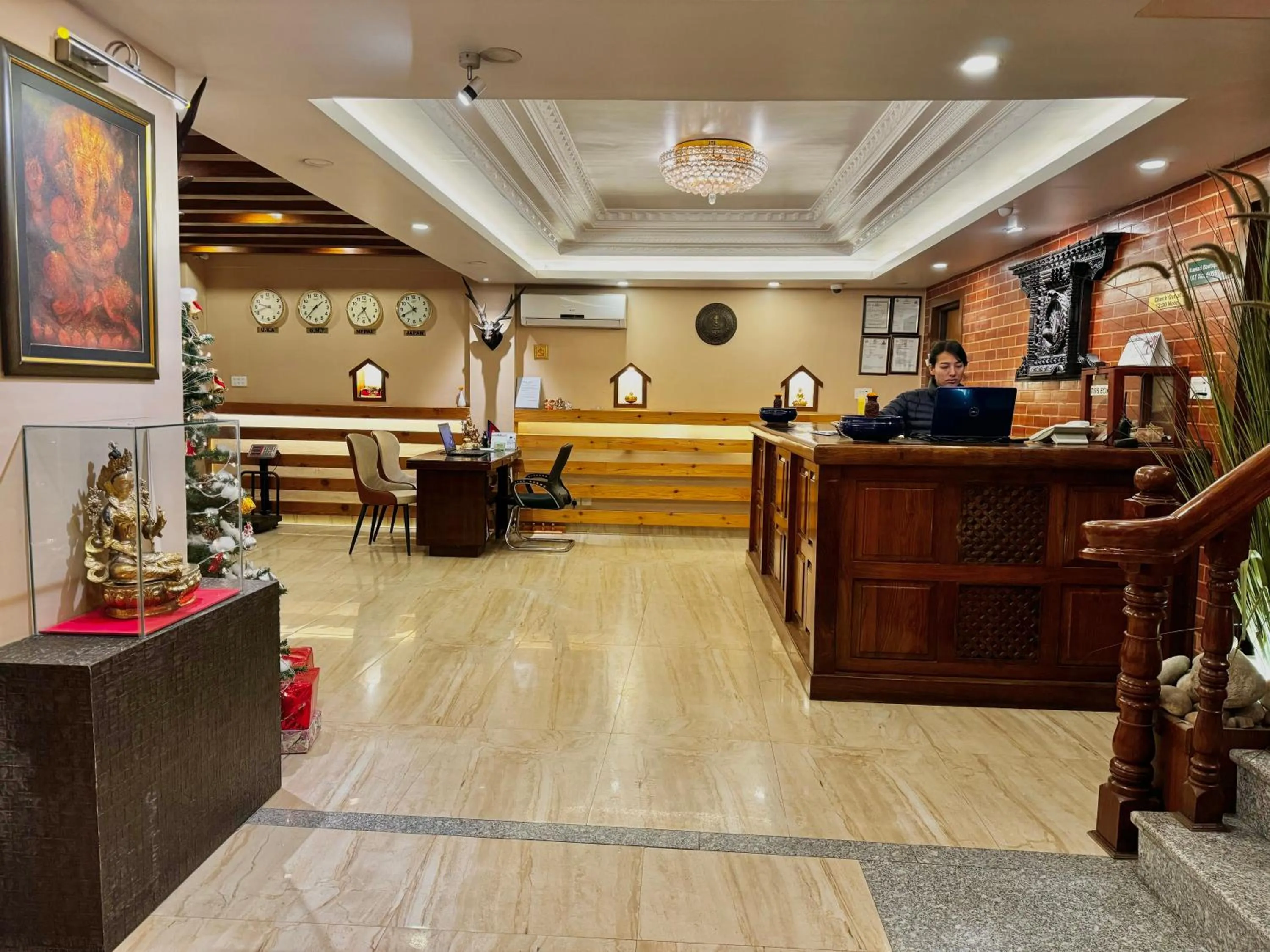 Lobby or reception in Kumari Boutique Hotel