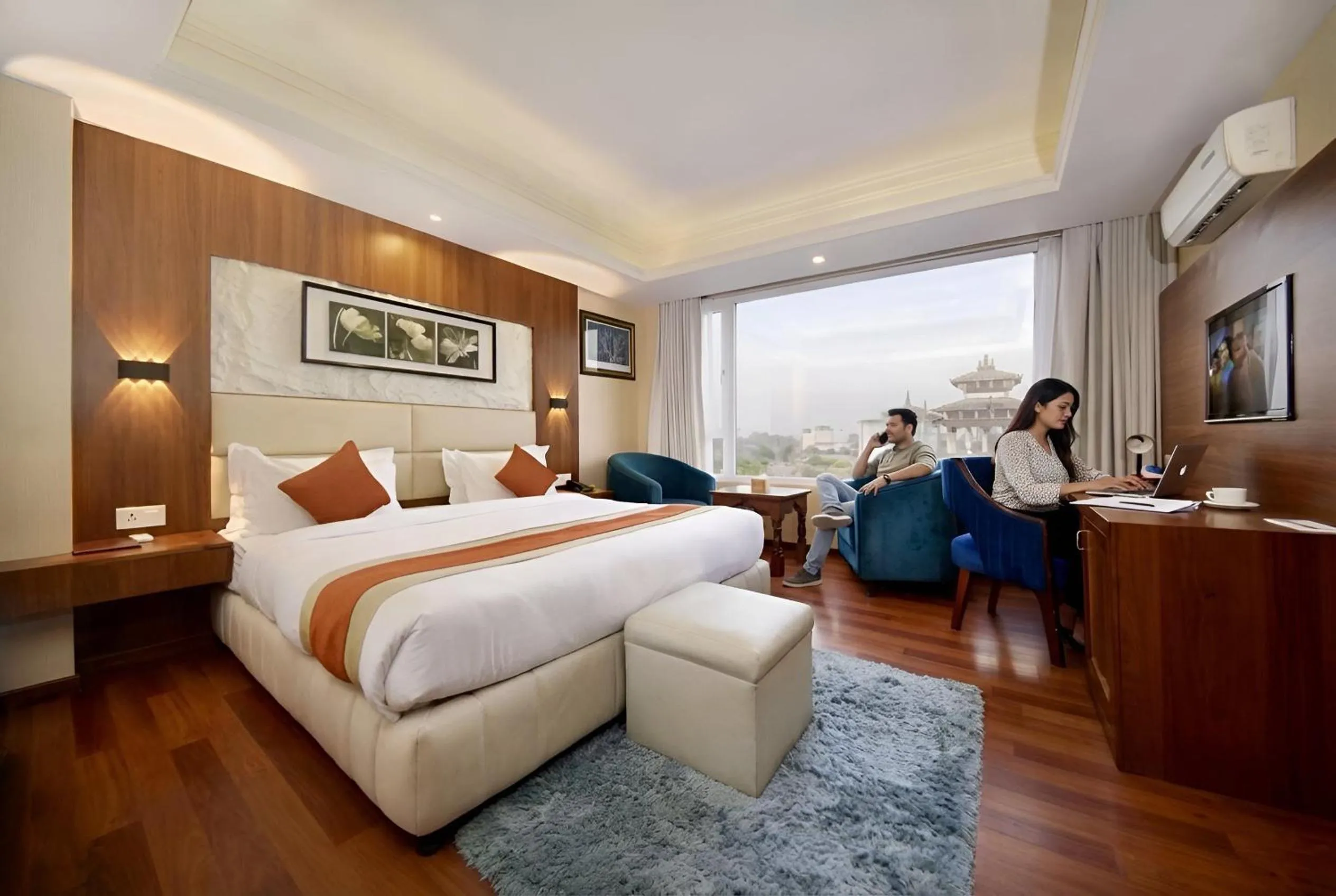 Bed in Kumari Boutique Hotel