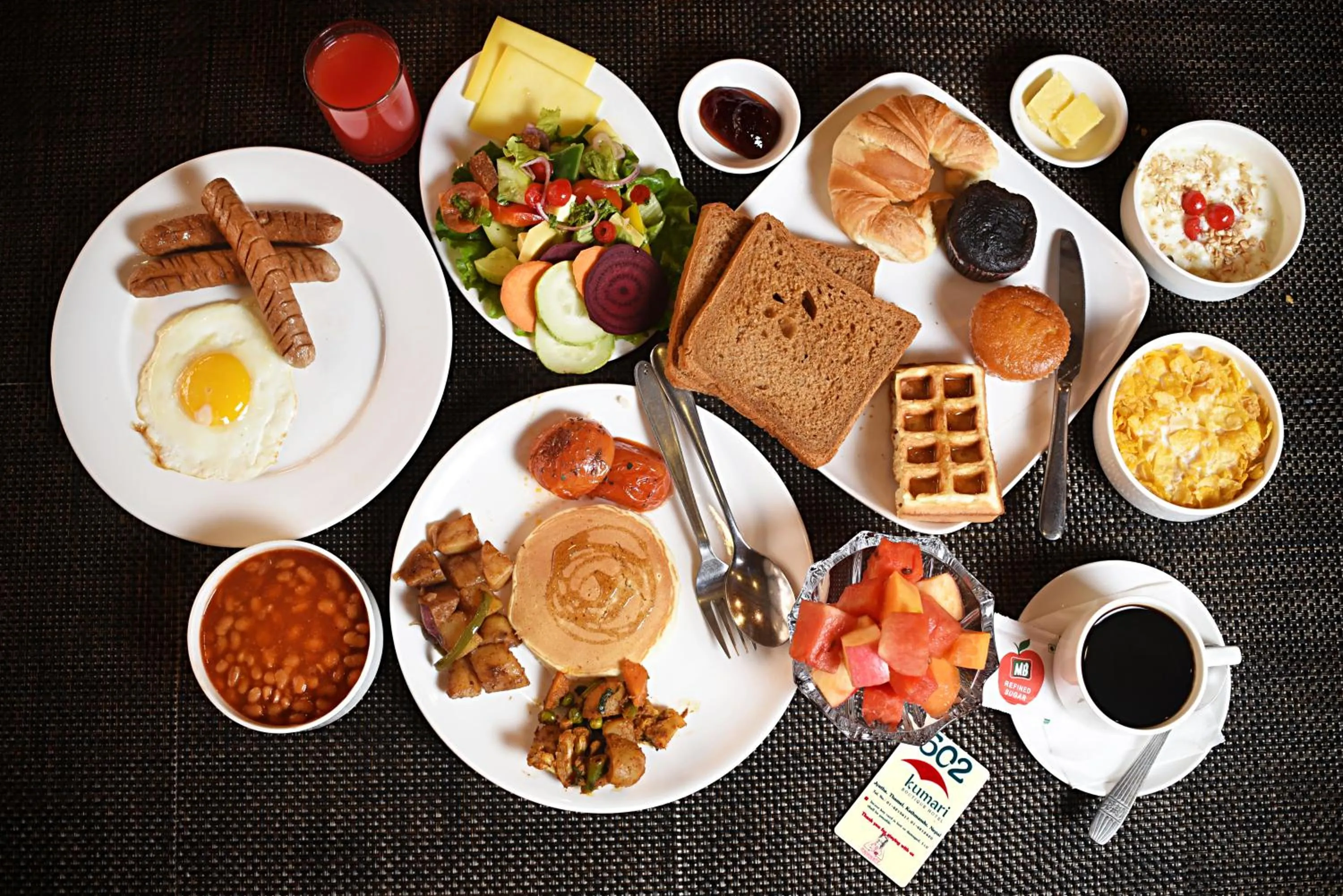 Breakfast in Kumari Boutique Hotel