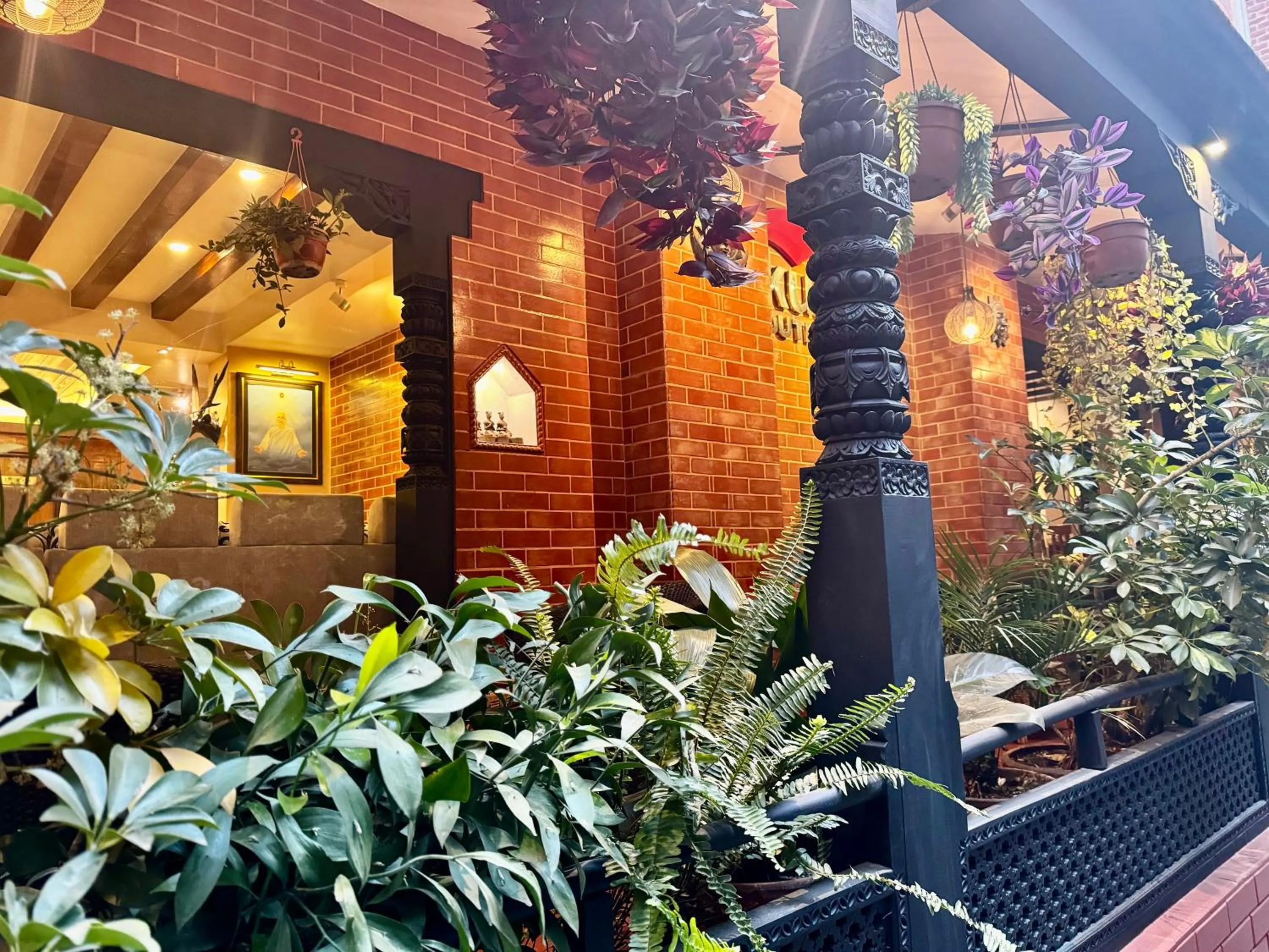 Garden view in Kumari Boutique Hotel