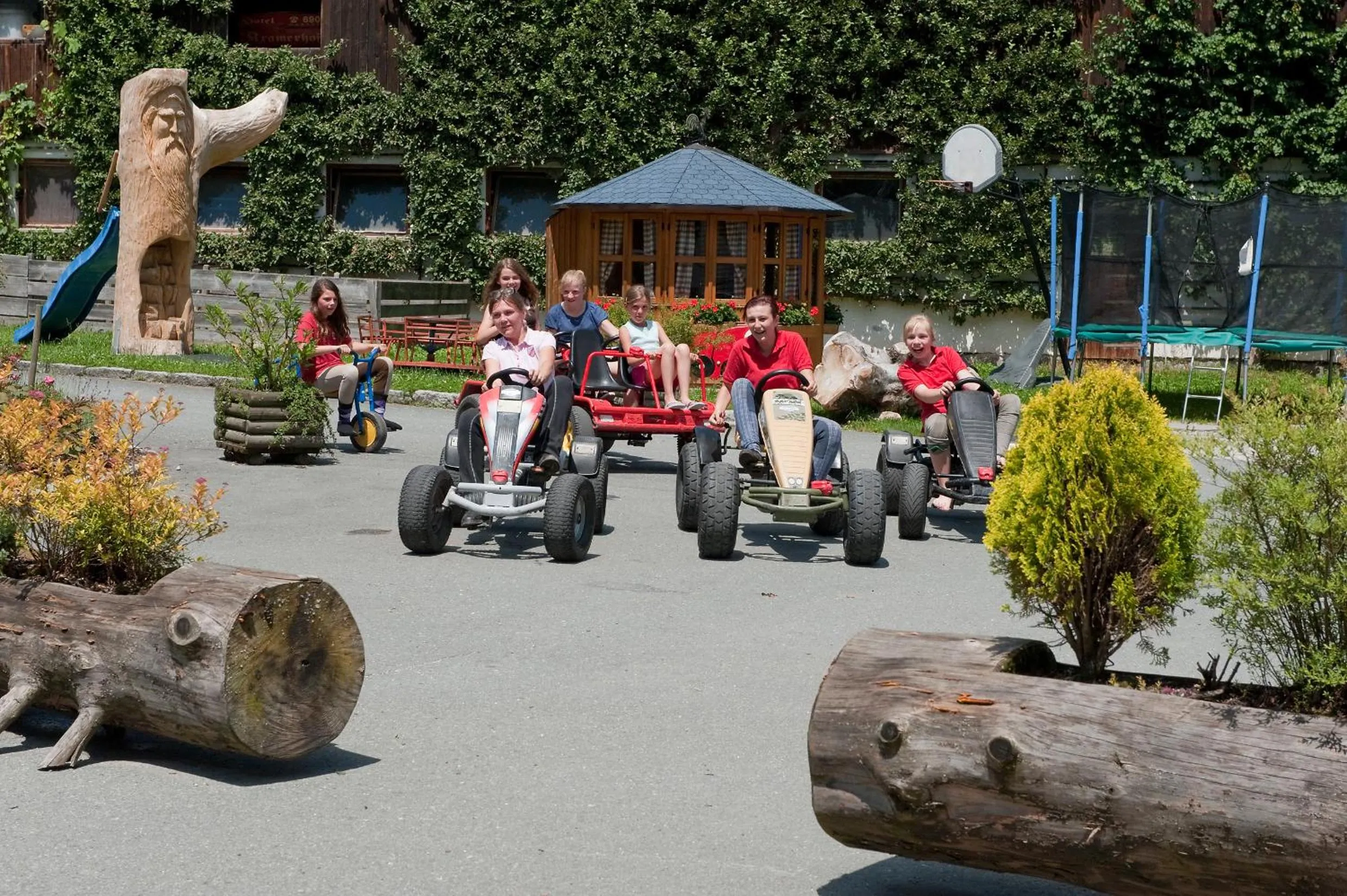 Children play ground in Hotel Gut Kramerhof