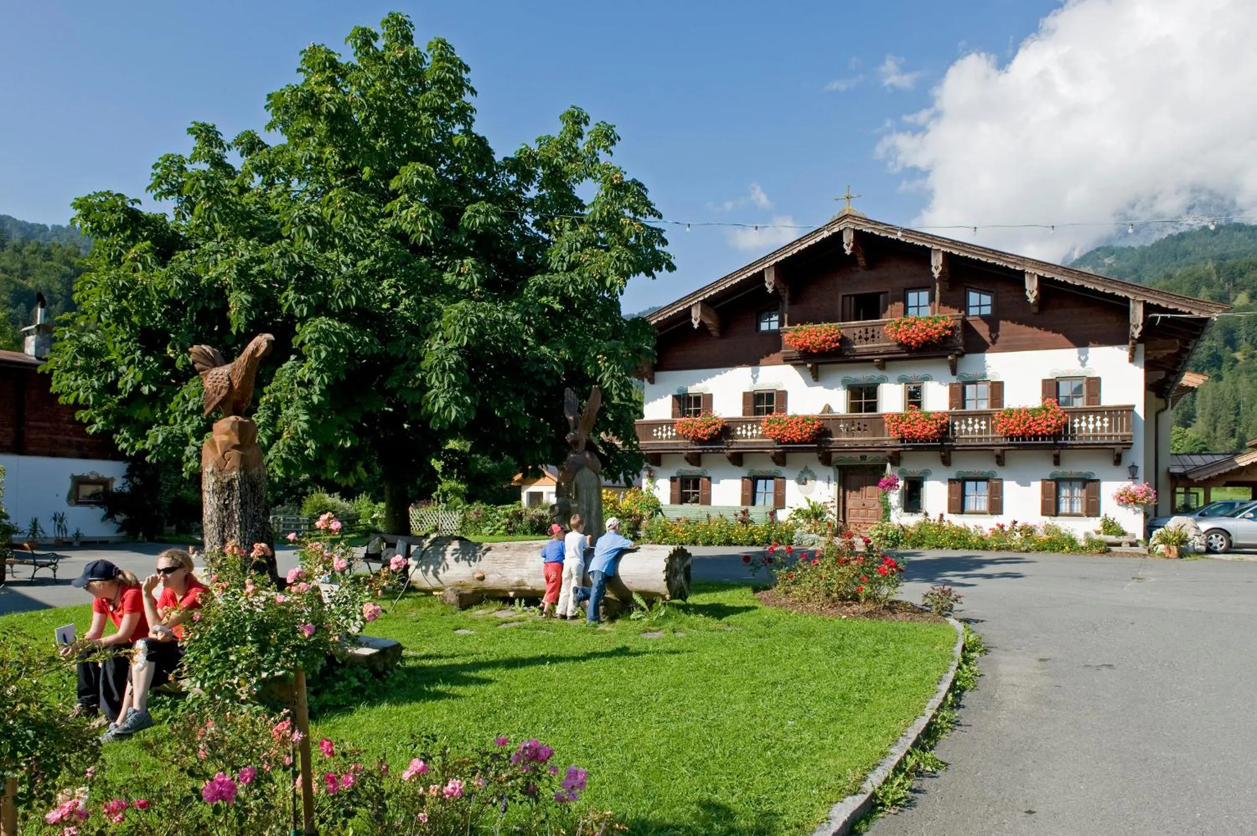 Facade/entrance in Hotel Gut Kramerhof