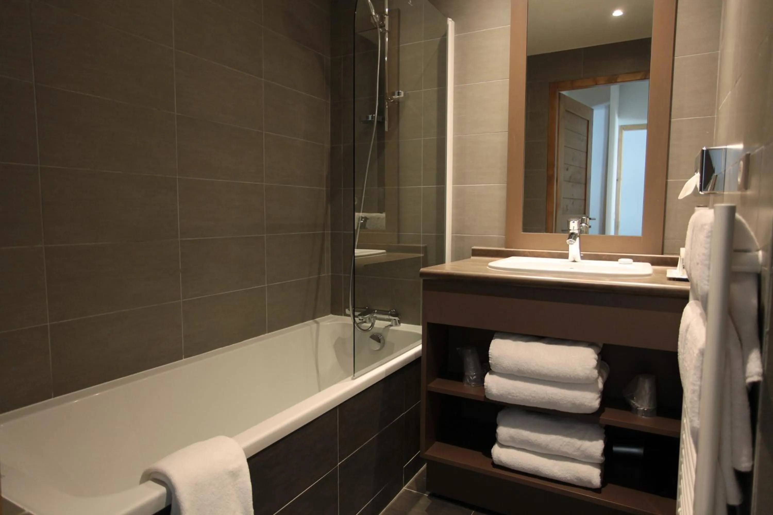 Bathroom in Résidence Le Chalet du Mont Vallon