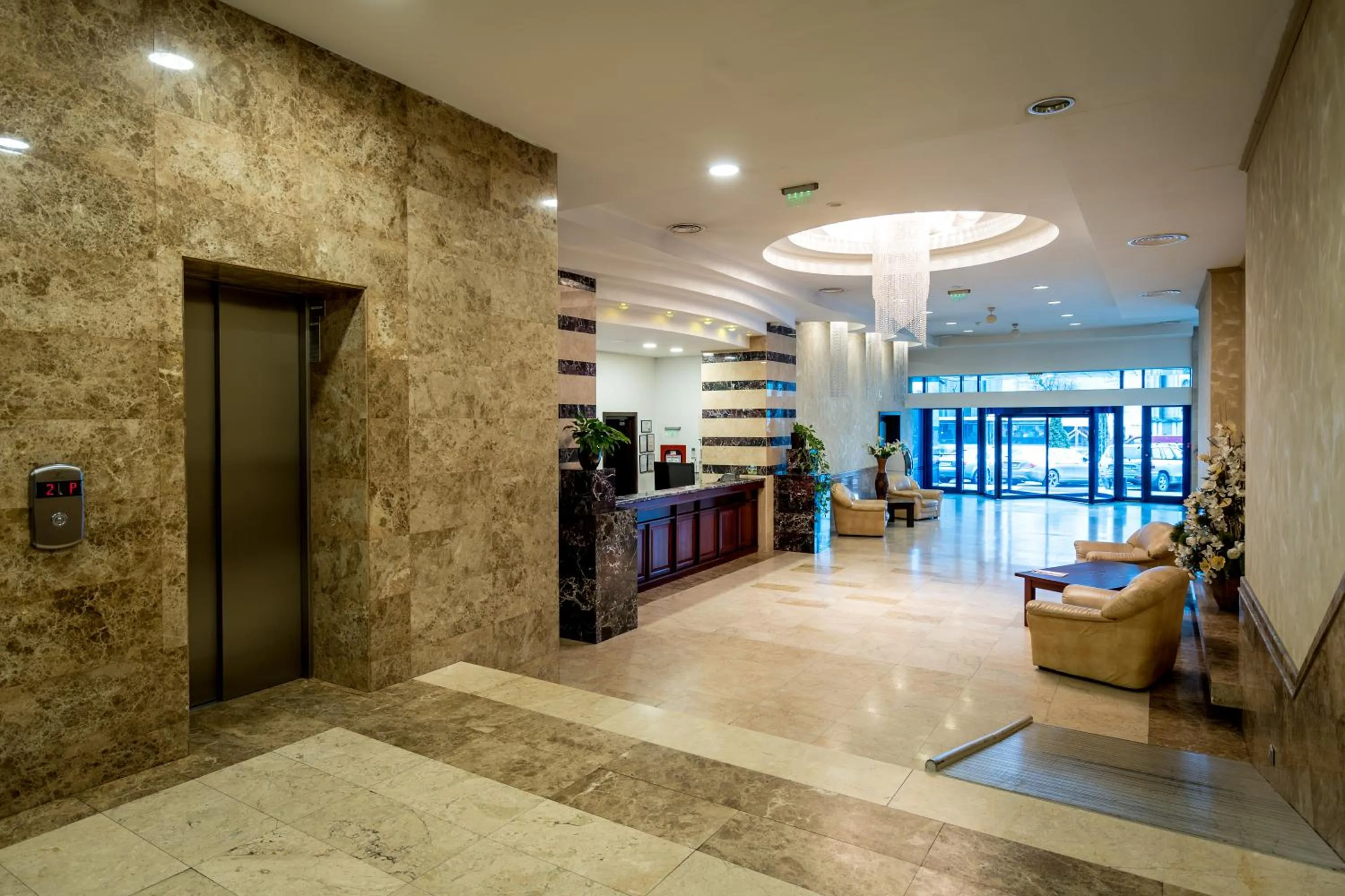 Lobby or reception in Grand Hotel