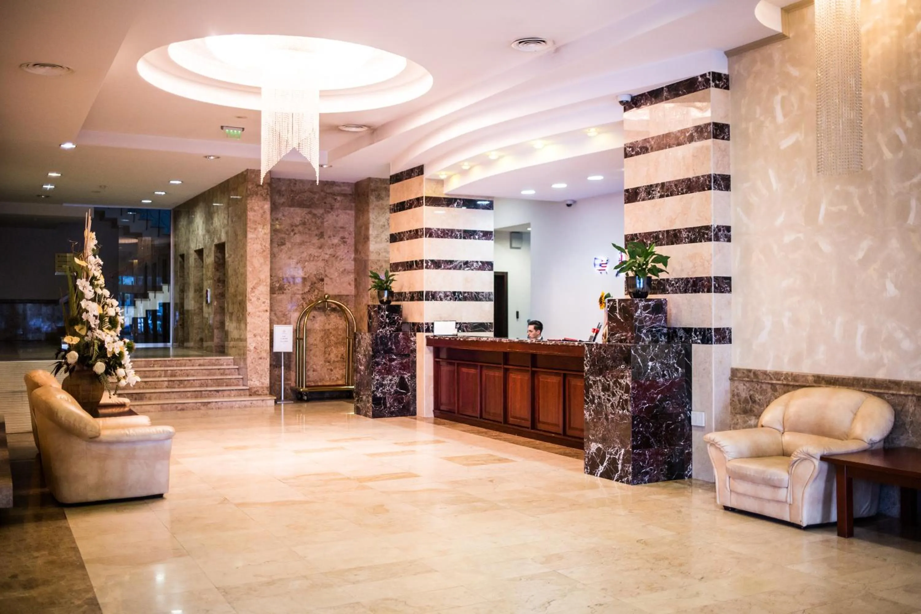 Lobby or reception in Grand Hotel
