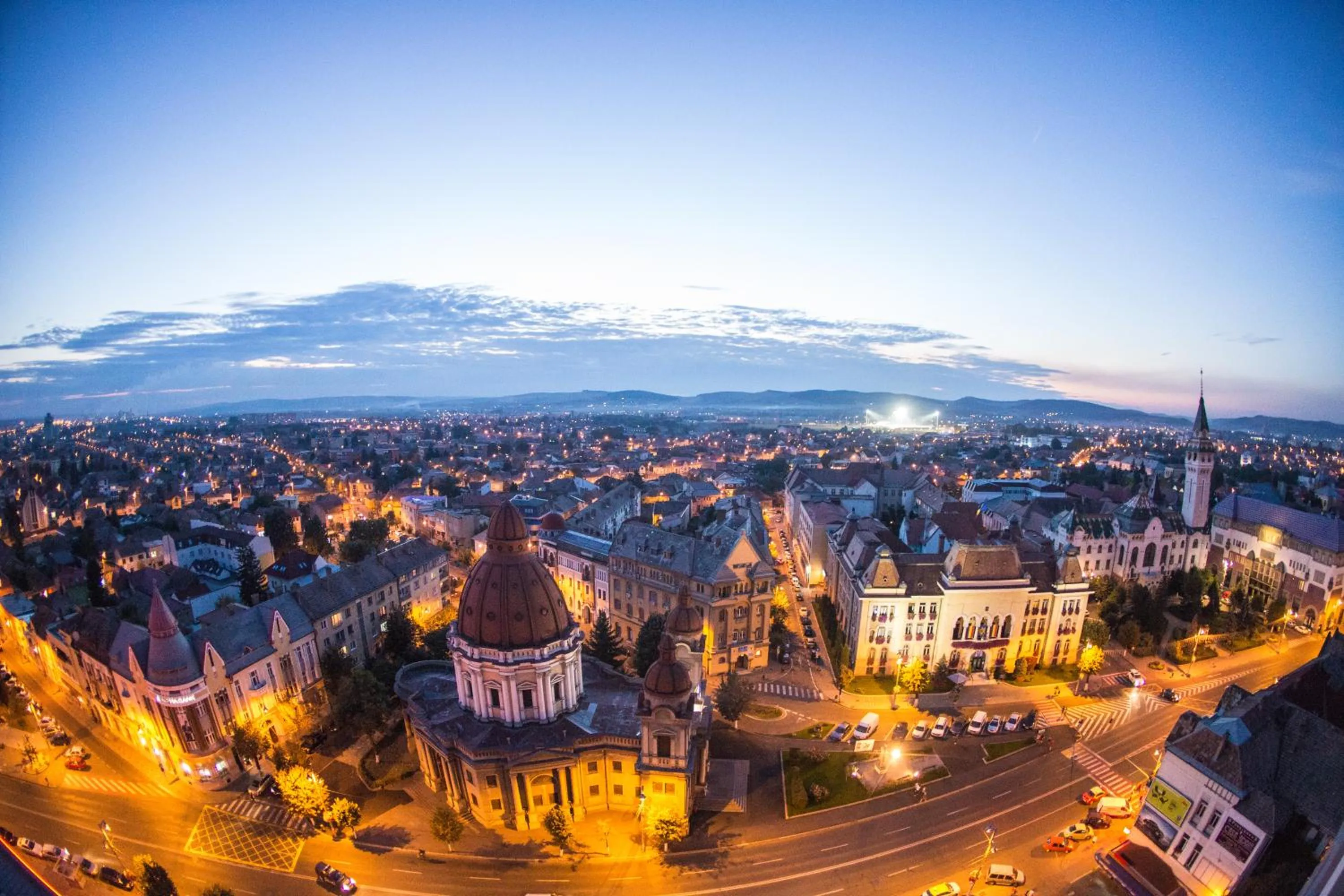 City view in Grand Hotel