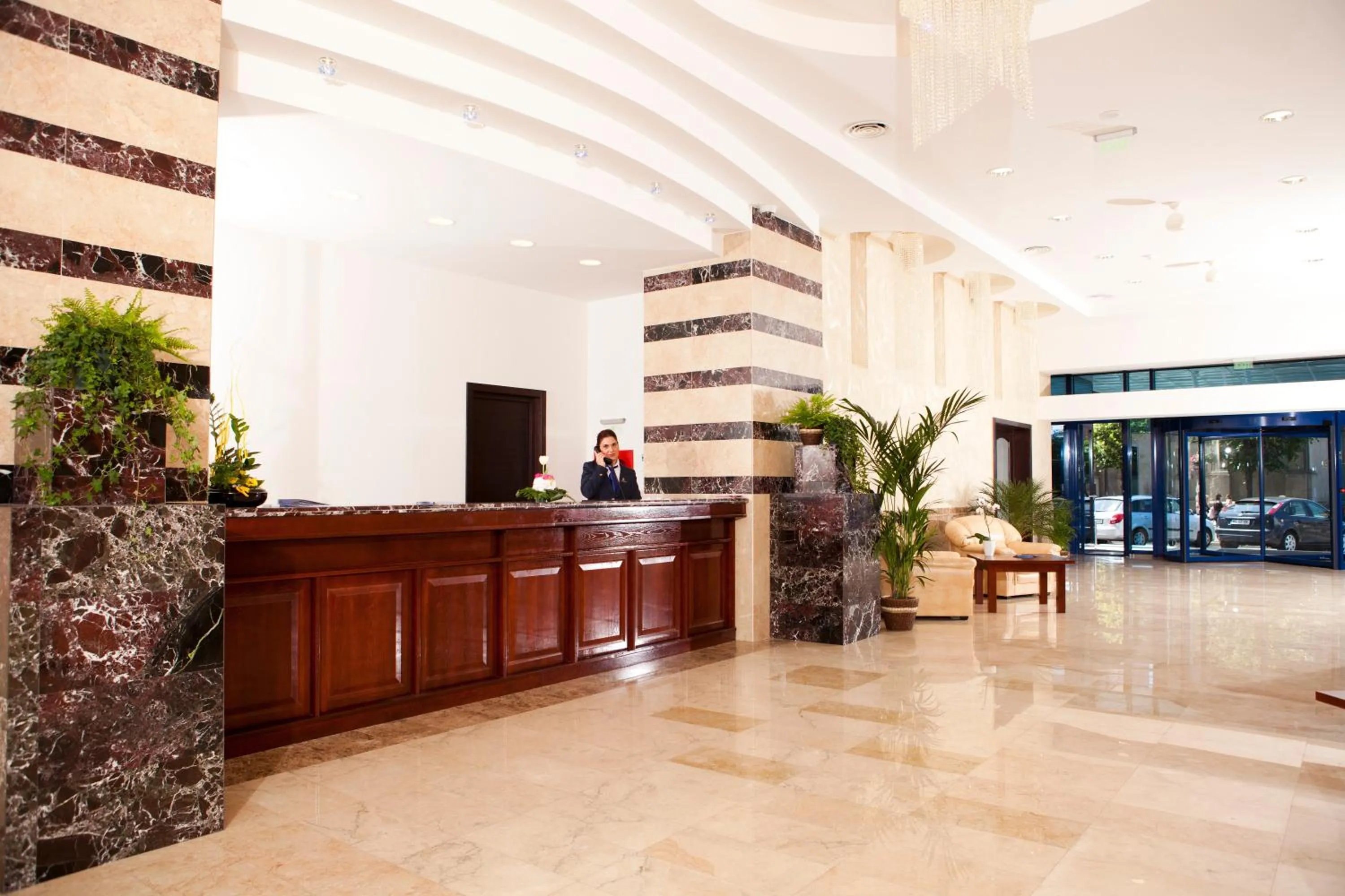 Lobby or reception in Grand Hotel