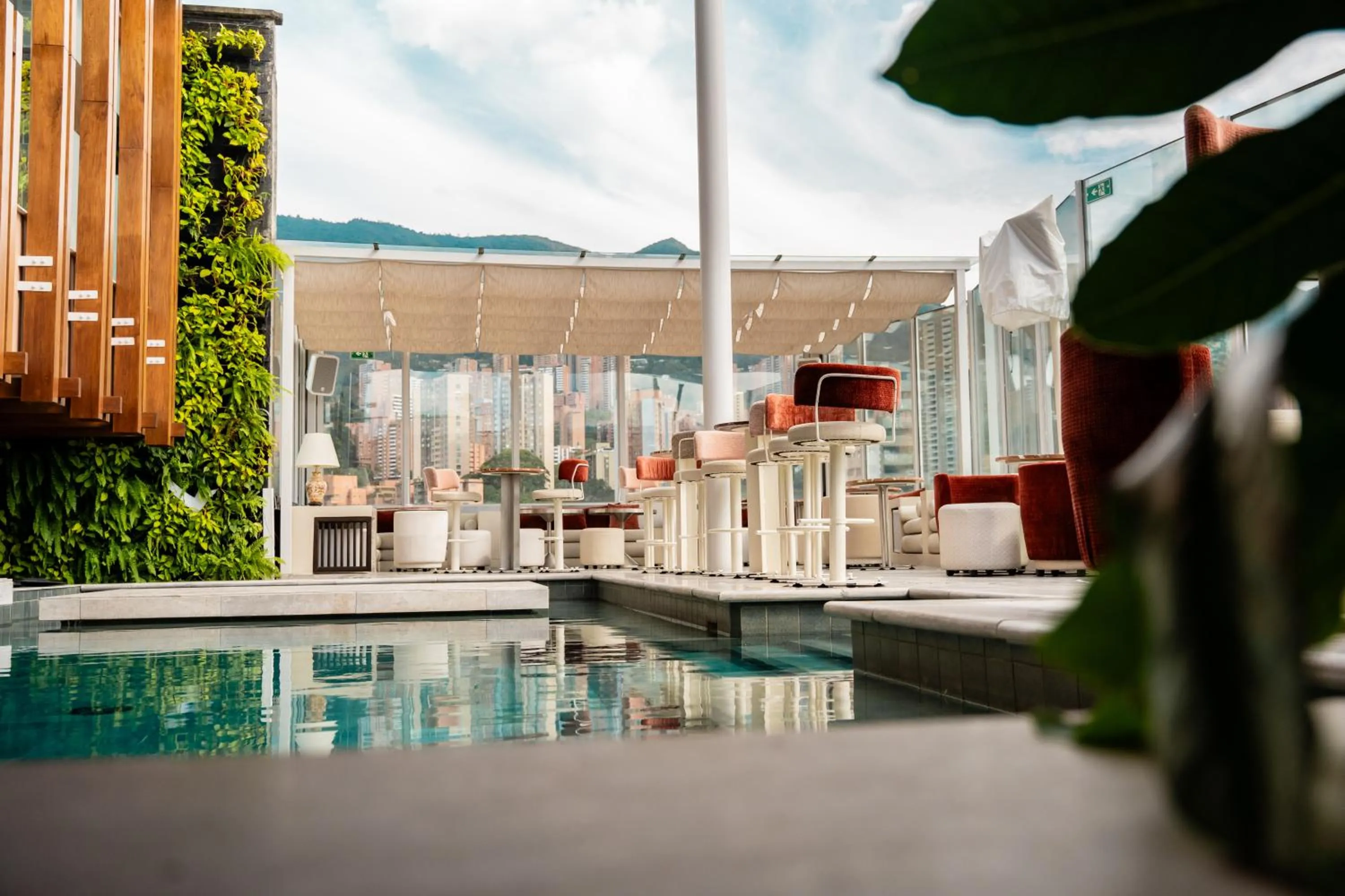 Swimming pool in The Charlee Hotel