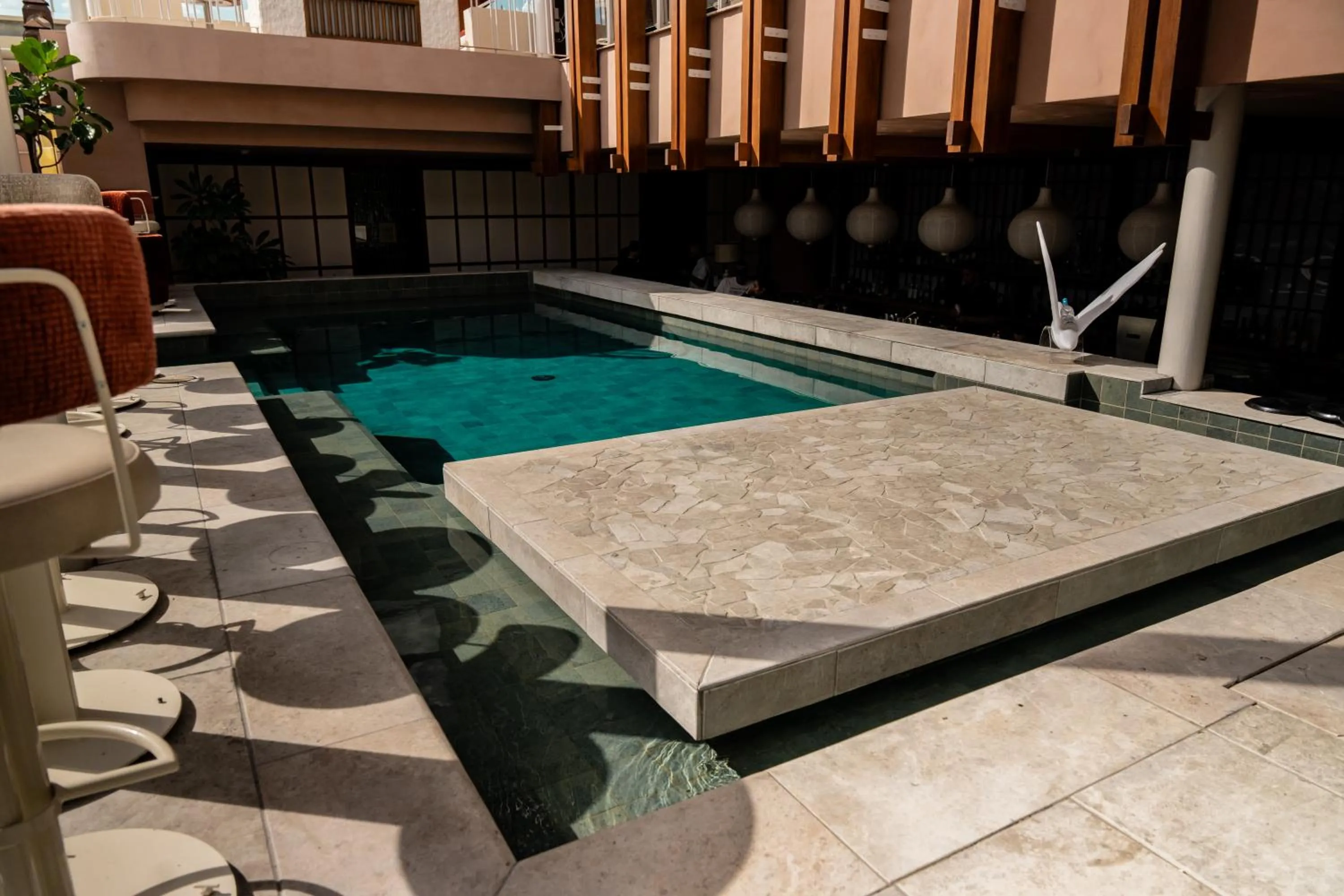 Swimming pool in The Charlee Hotel