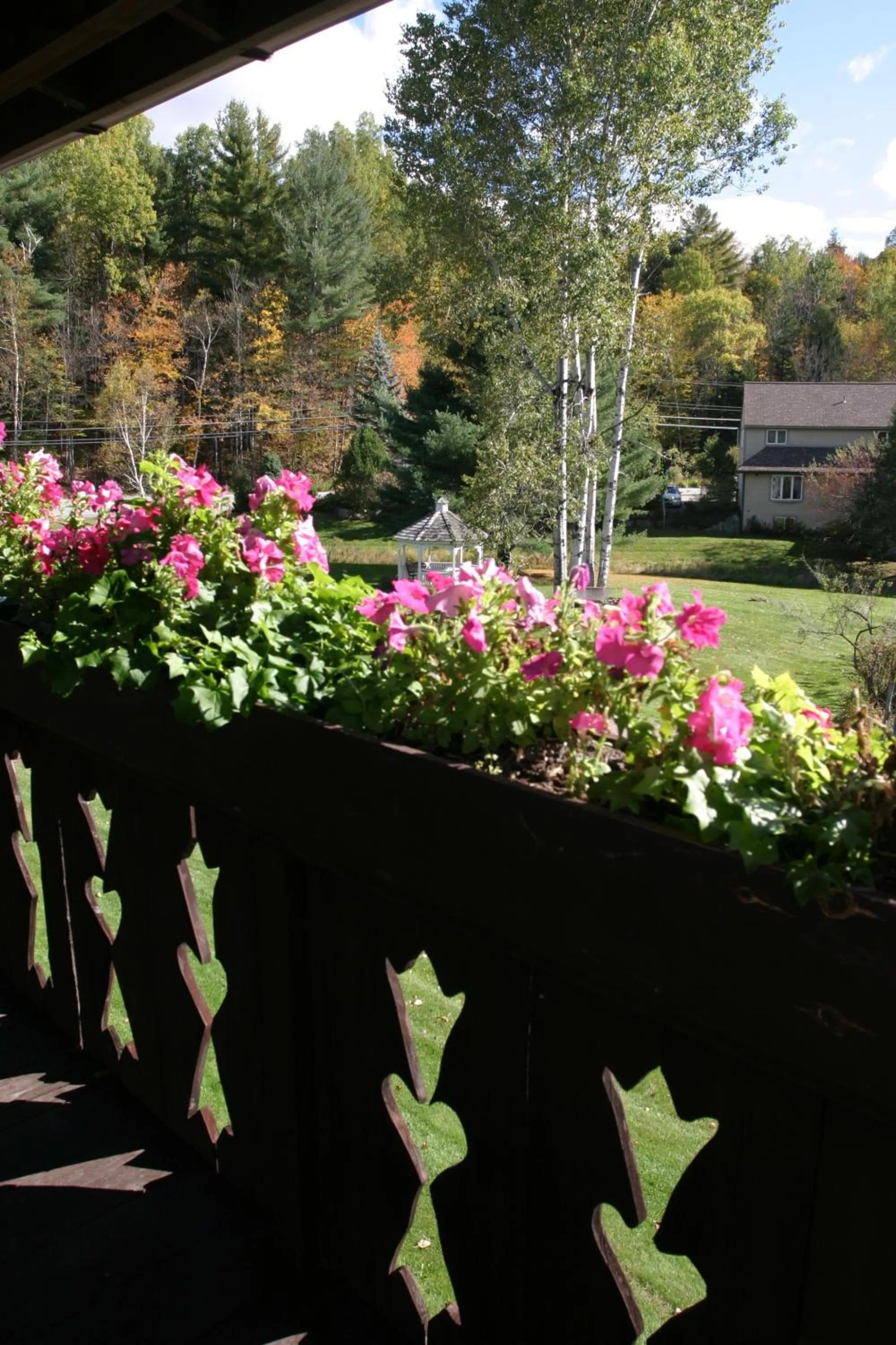 Balcony/Terrace in Innsbruck Inn at Stowe