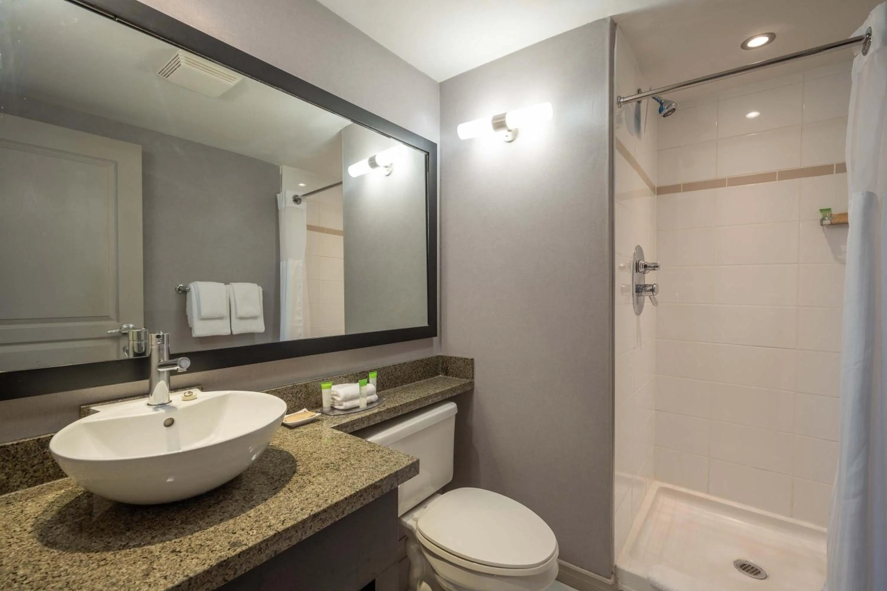 Bathroom in Sandman Hotel & Suites Winnipeg Airport