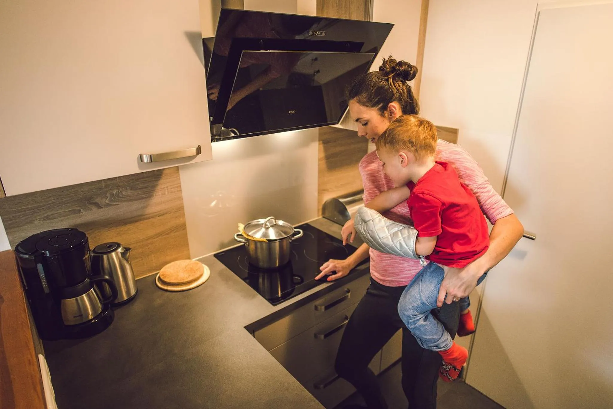 Kitchen or kitchenette in Lipno Lake Resort