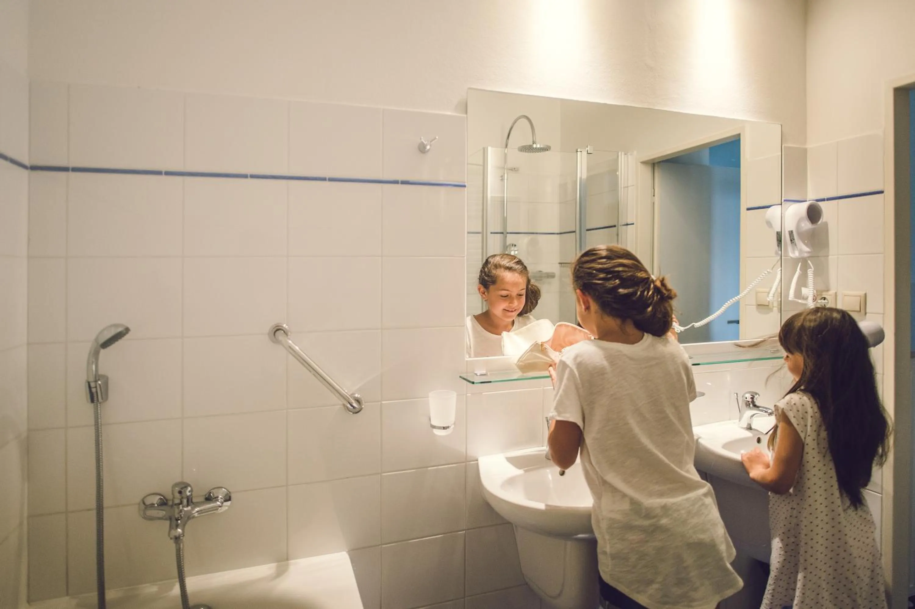 Shower in Lipno Lake Resort