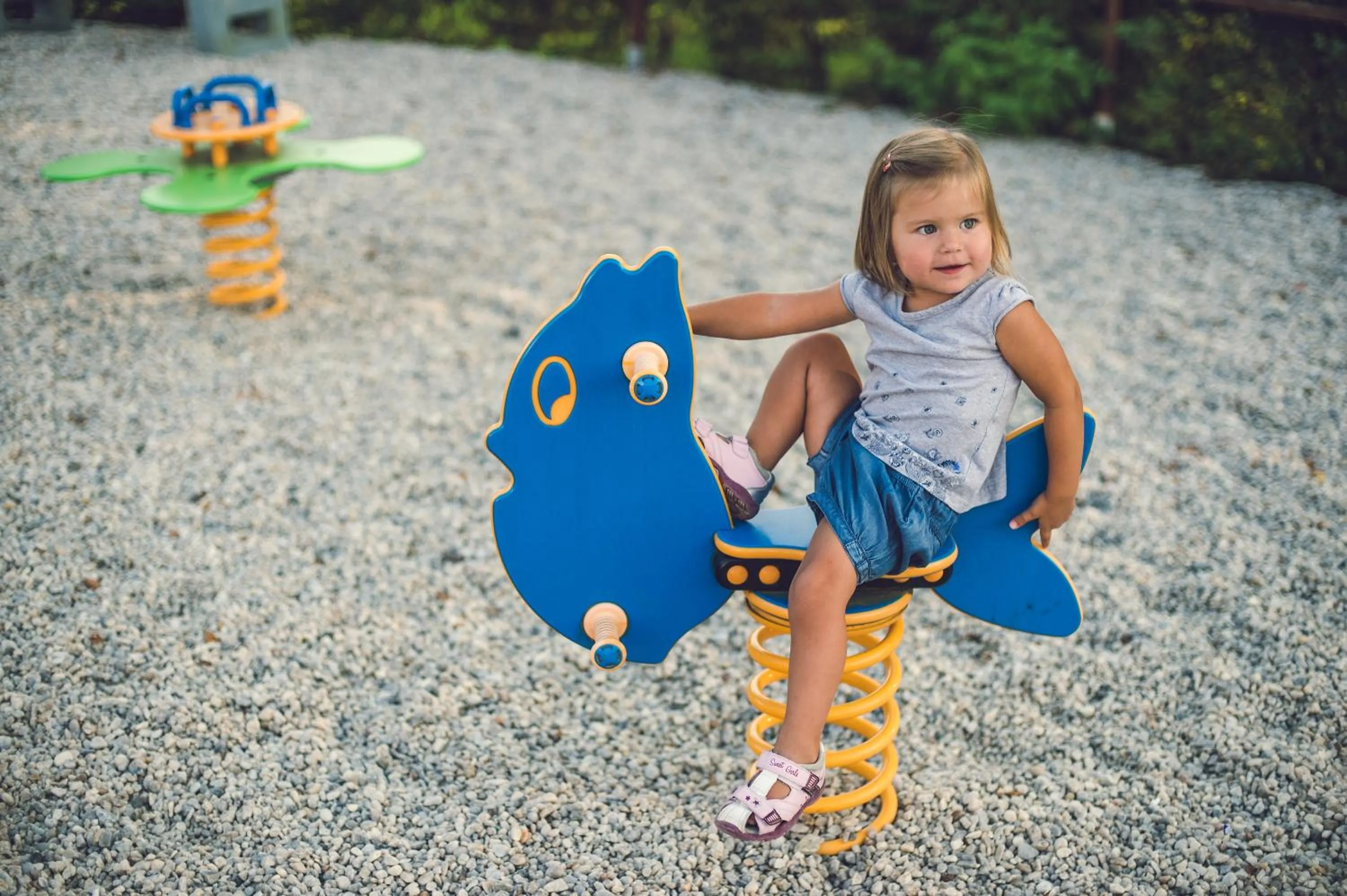 Children play ground in Lipno Lake Resort