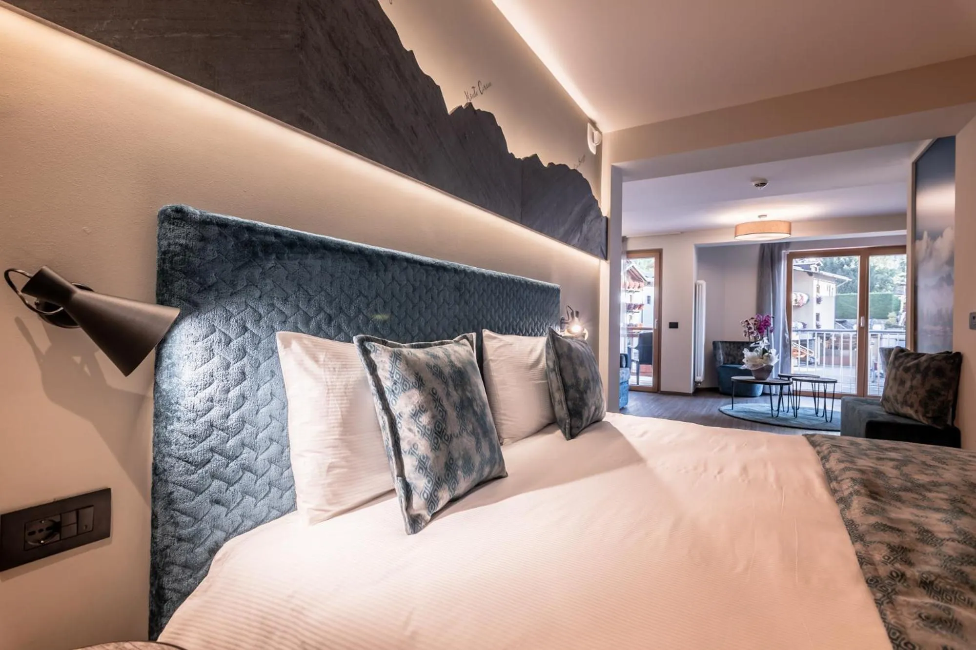 Bed in Hotel Val Di Sole