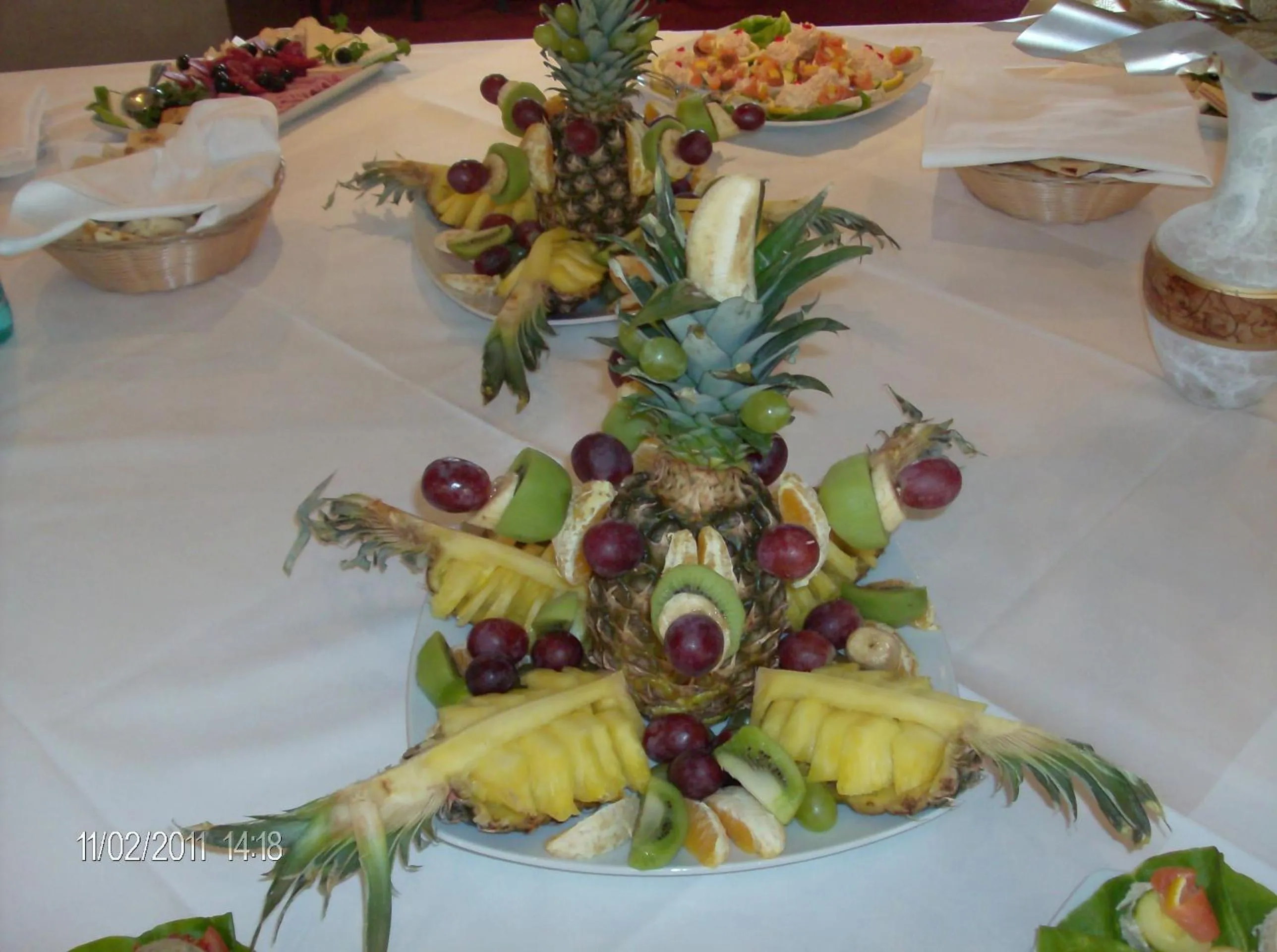 Food and drinks in Hotel Condor