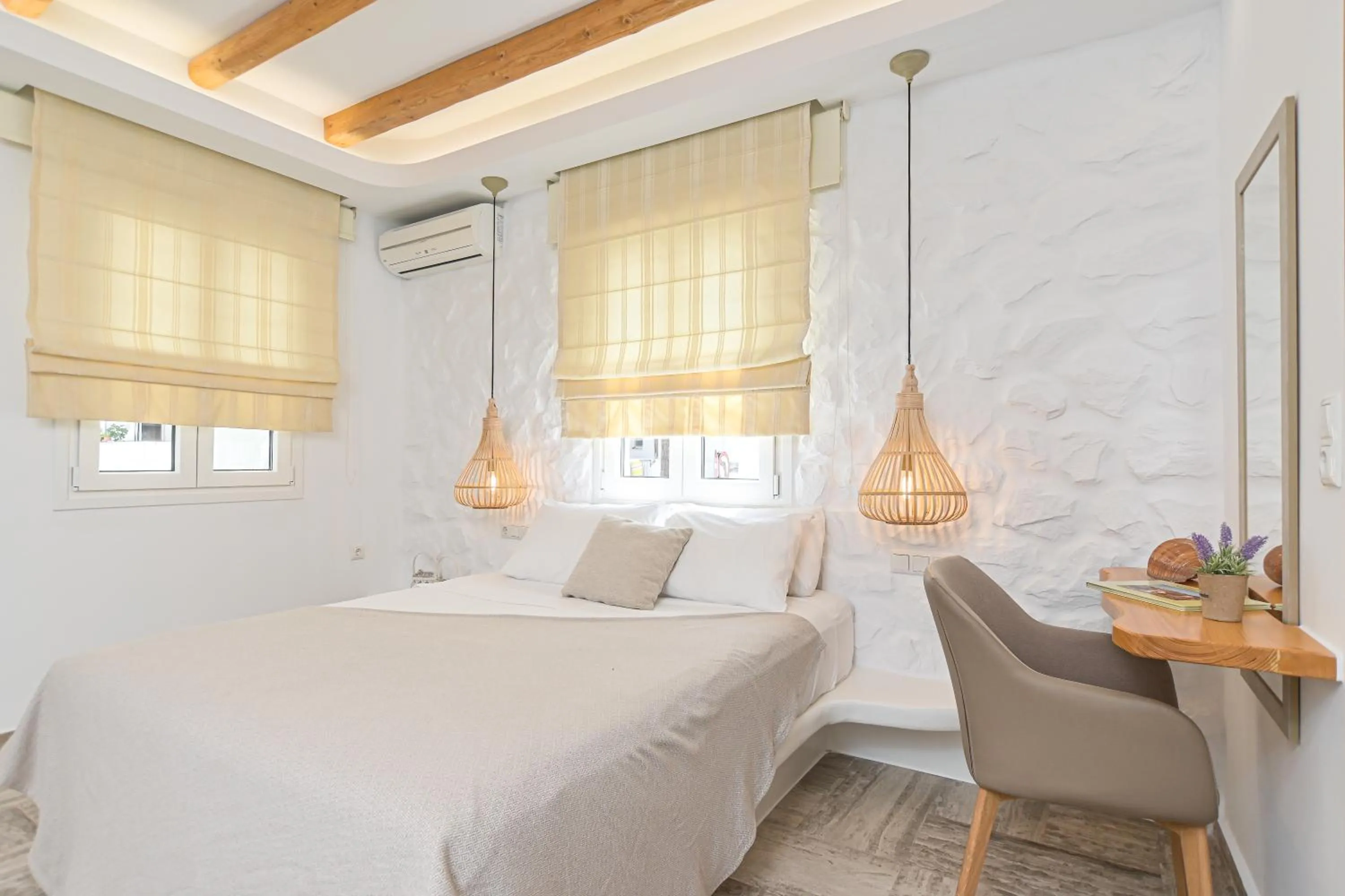 Bed in Blue Sky Summer