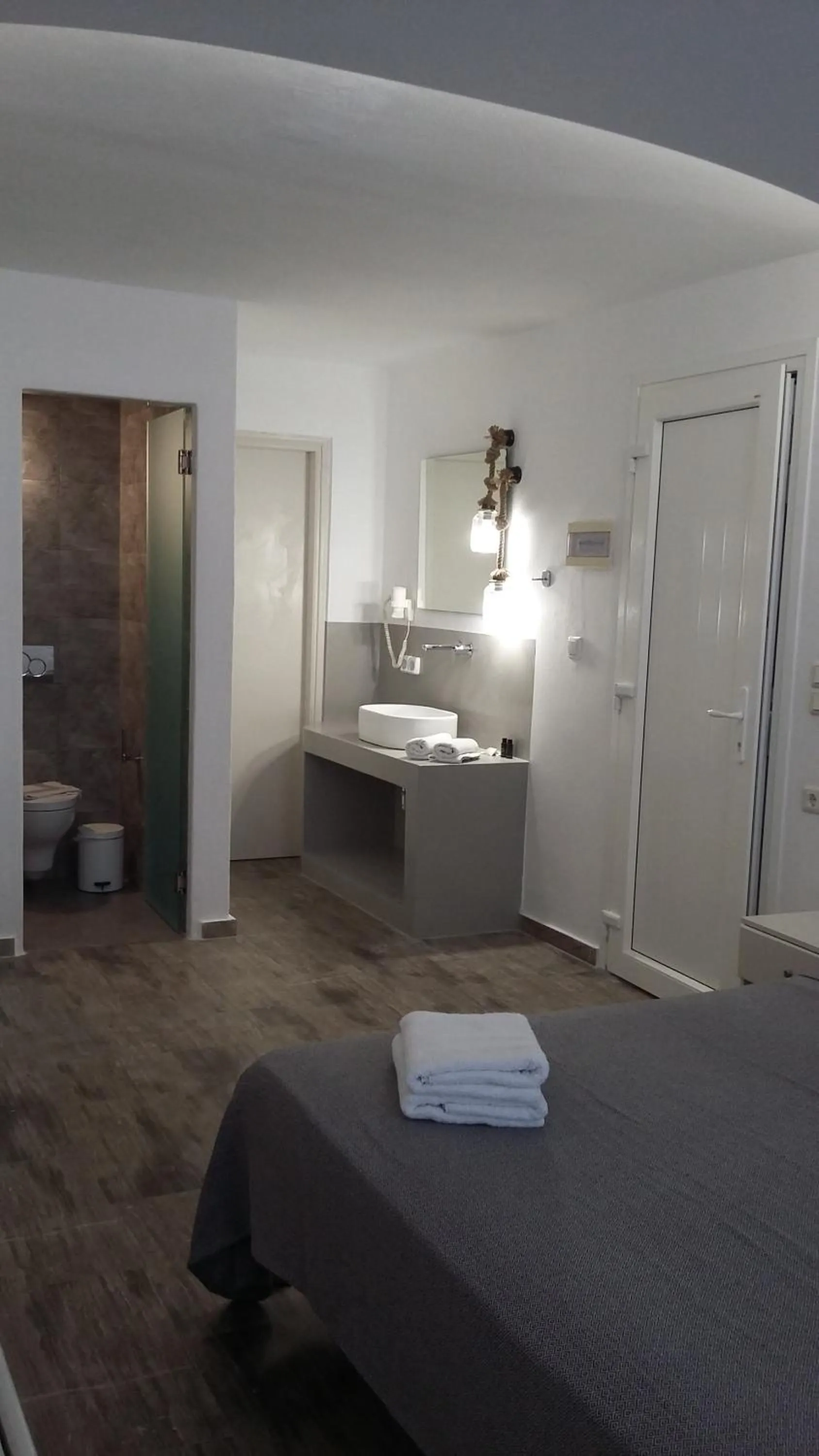 Bed in Blue Sky Summer