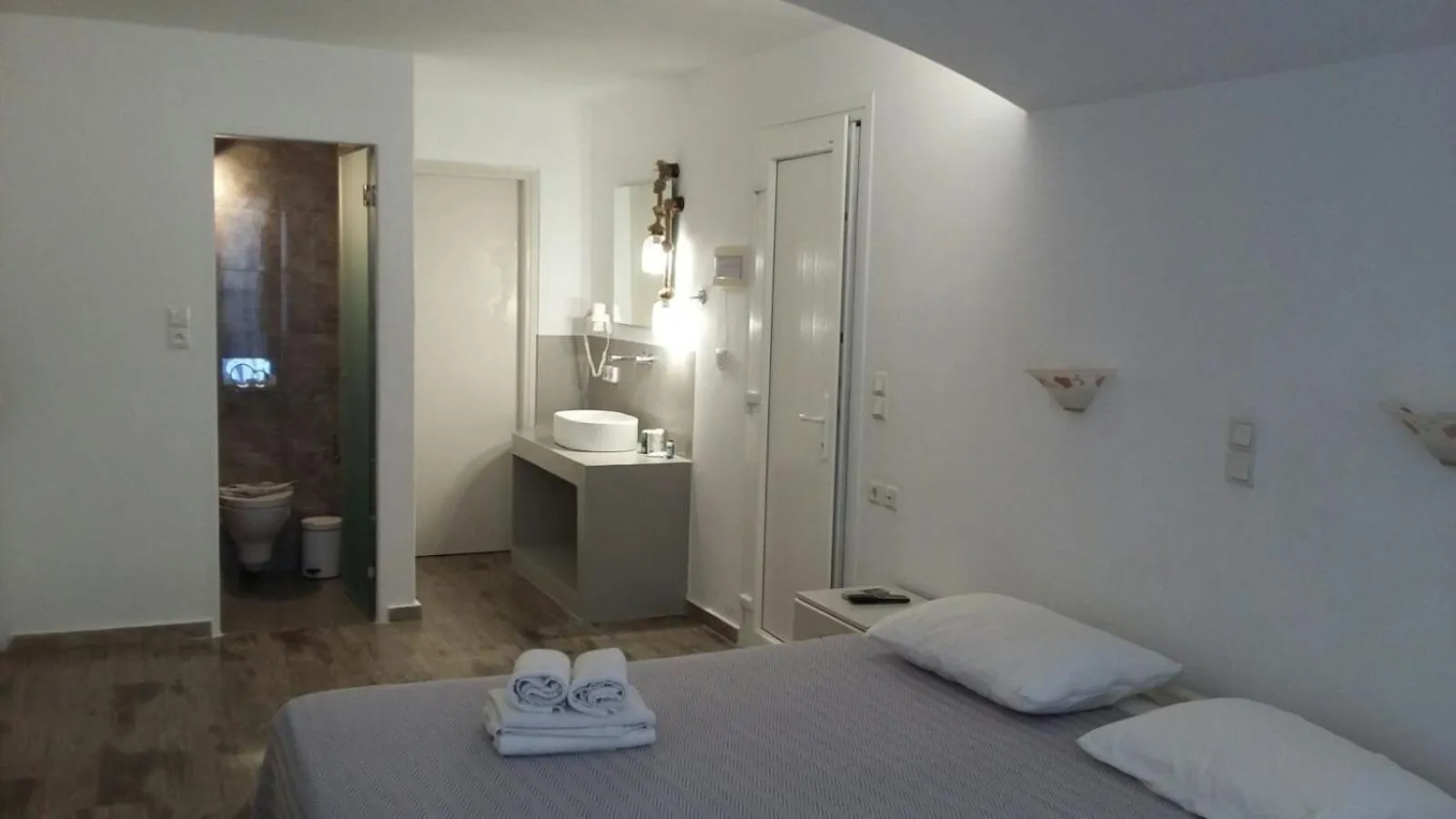 Bed in Blue Sky Summer