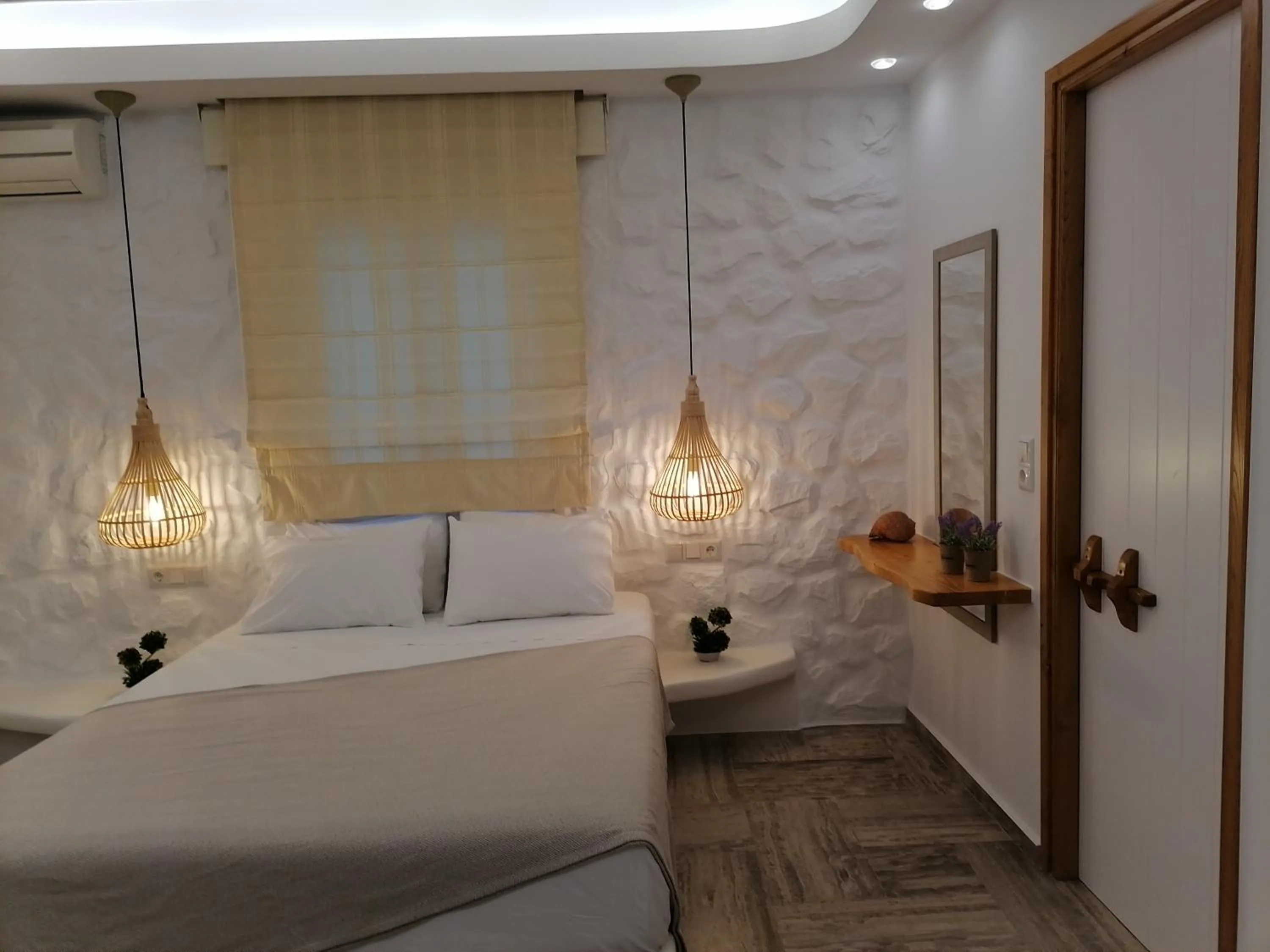 Bed in Blue Sky Summer