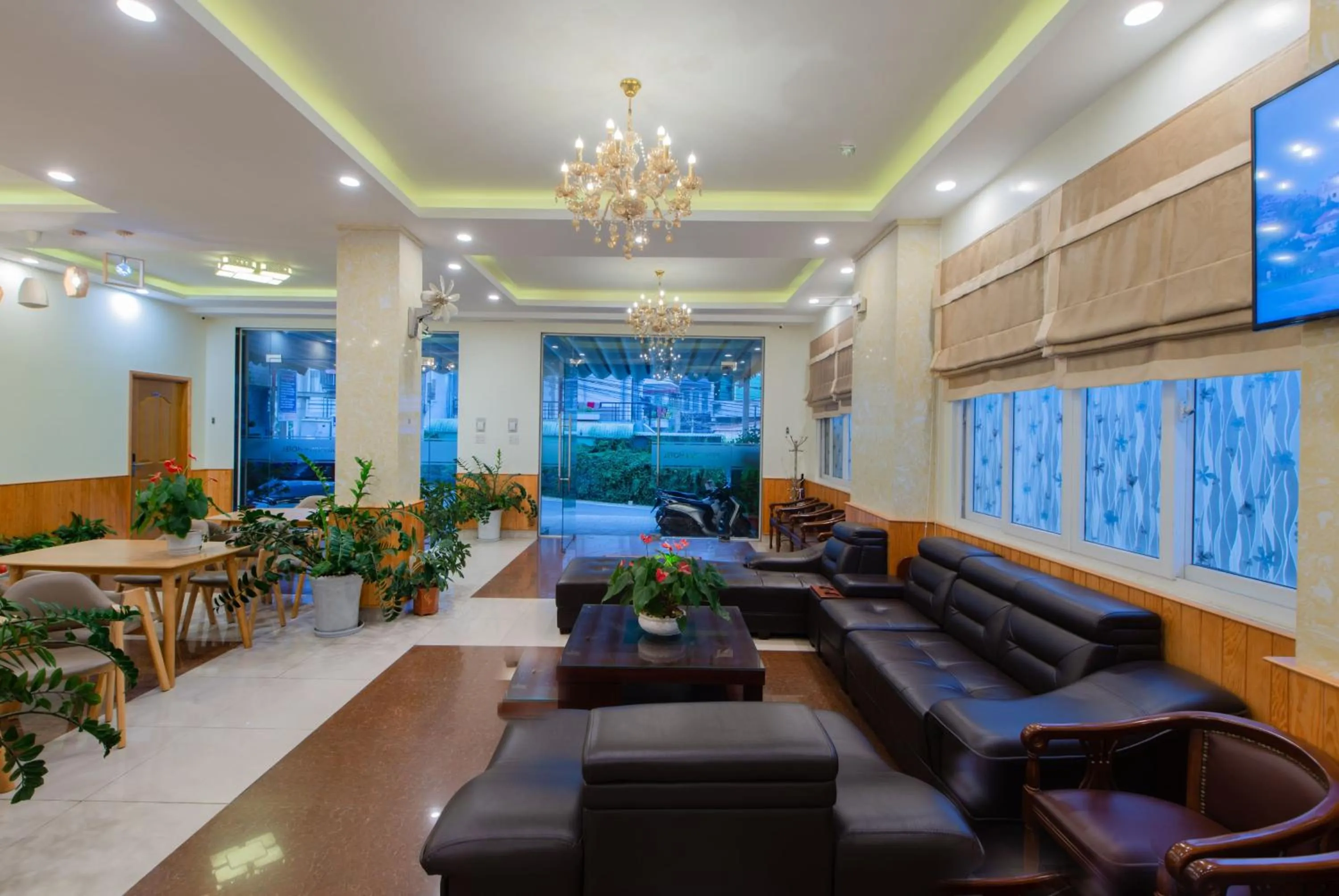Lobby or reception in Duy Vinh Hotel Dalat