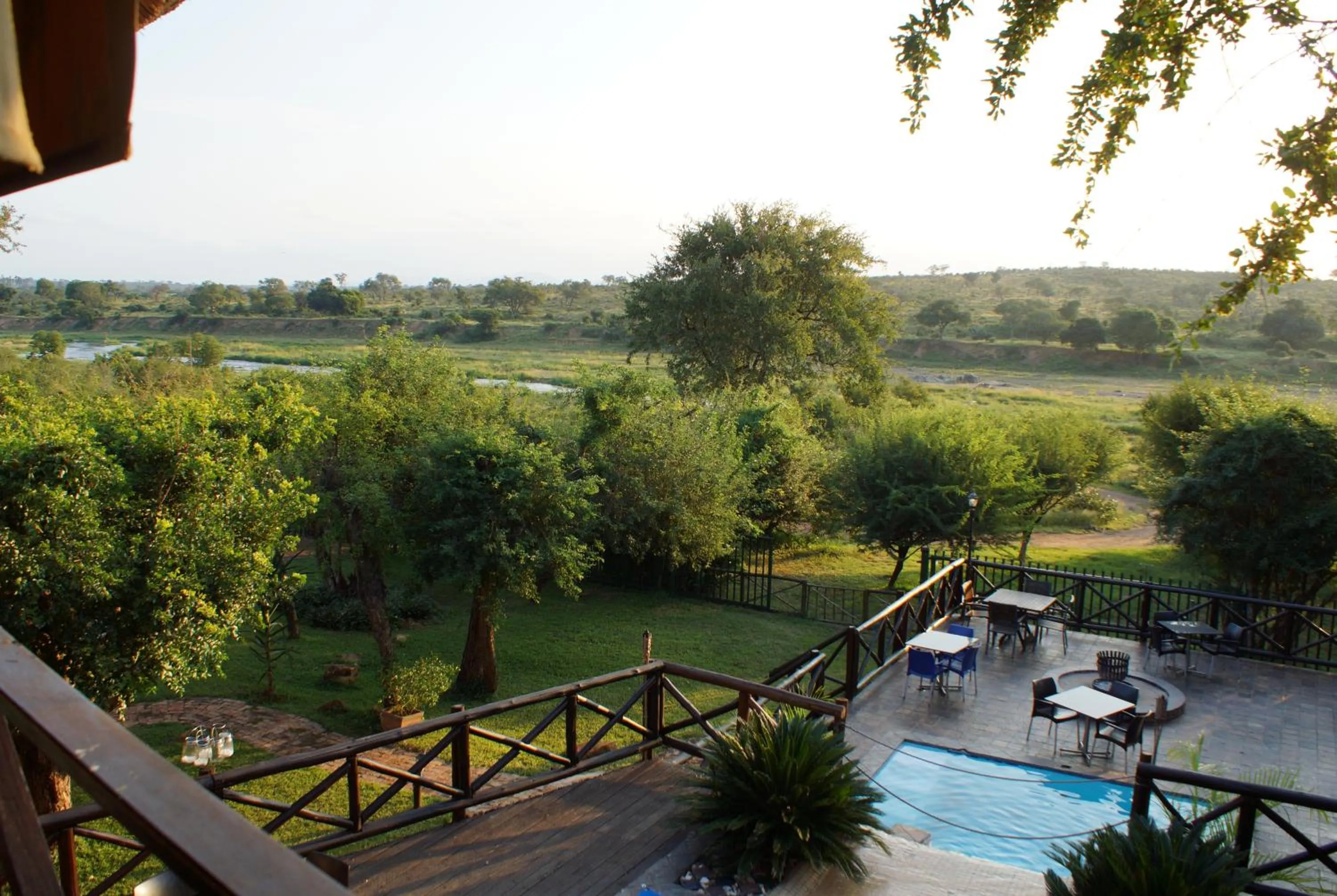 River view in Crocodile Kruger Safari Lodge