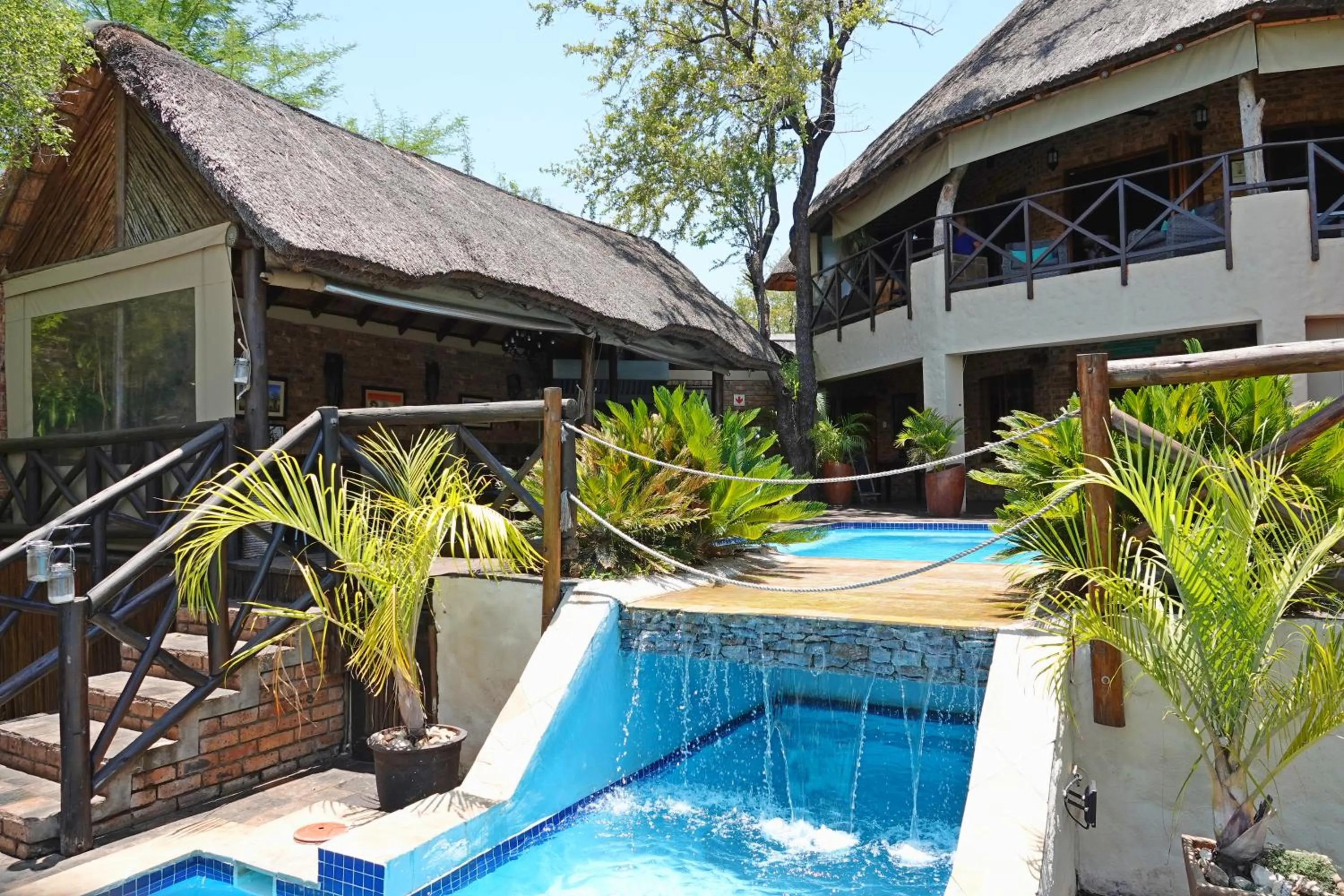 Facade/entrance in Crocodile Kruger Safari Lodge