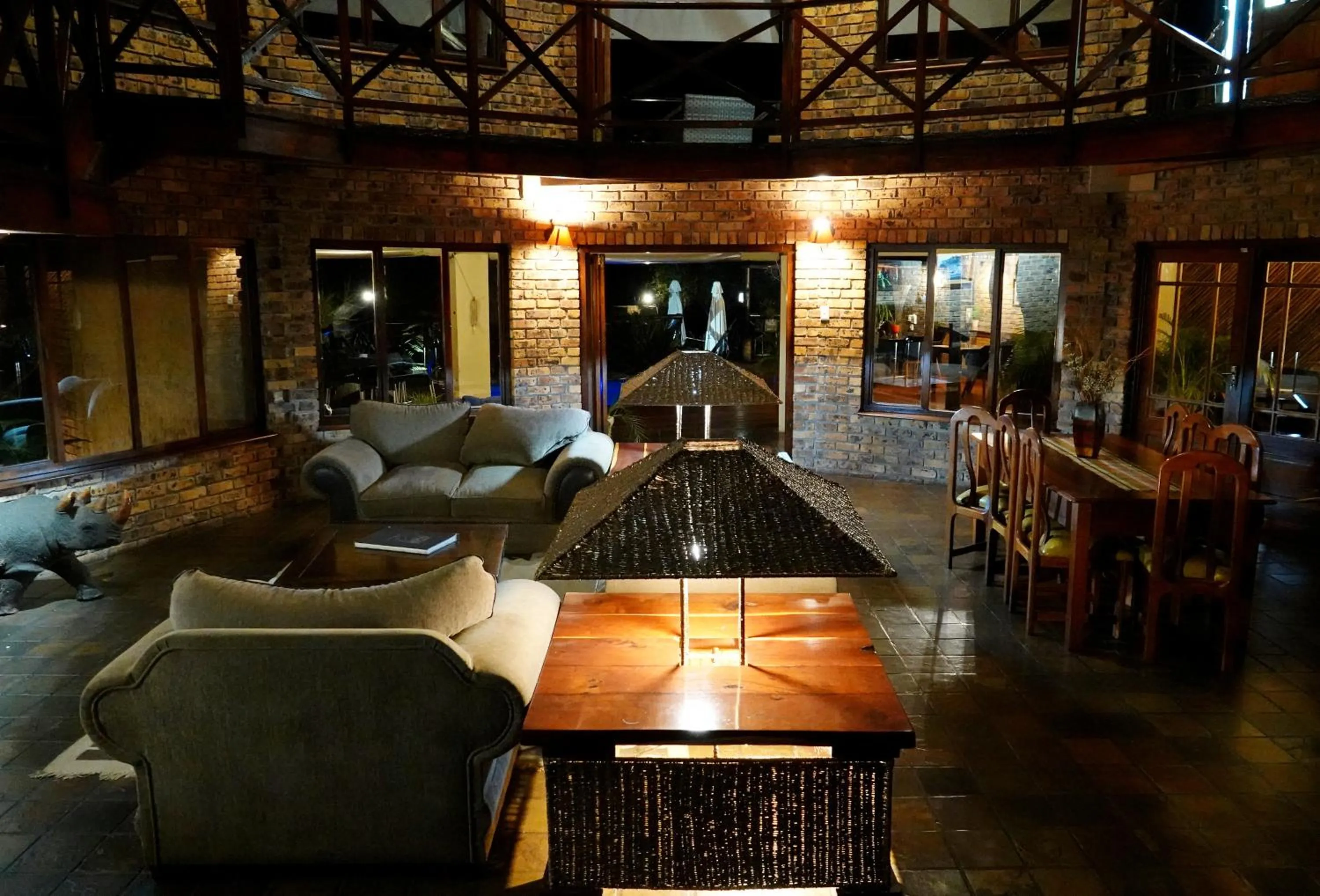 Lobby or reception in Crocodile Kruger Safari Lodge