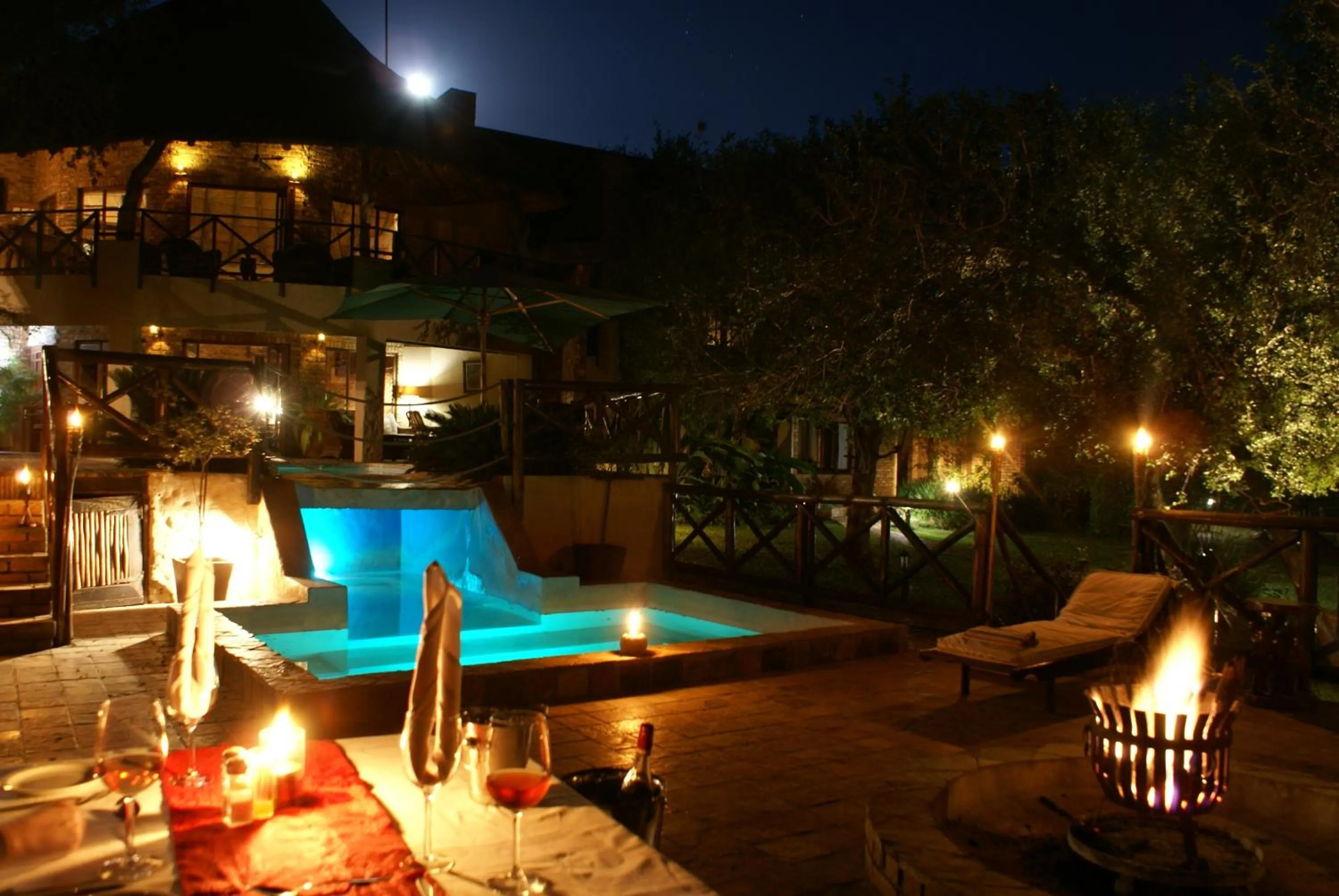 Restaurant/places to eat in Crocodile Kruger Safari Lodge