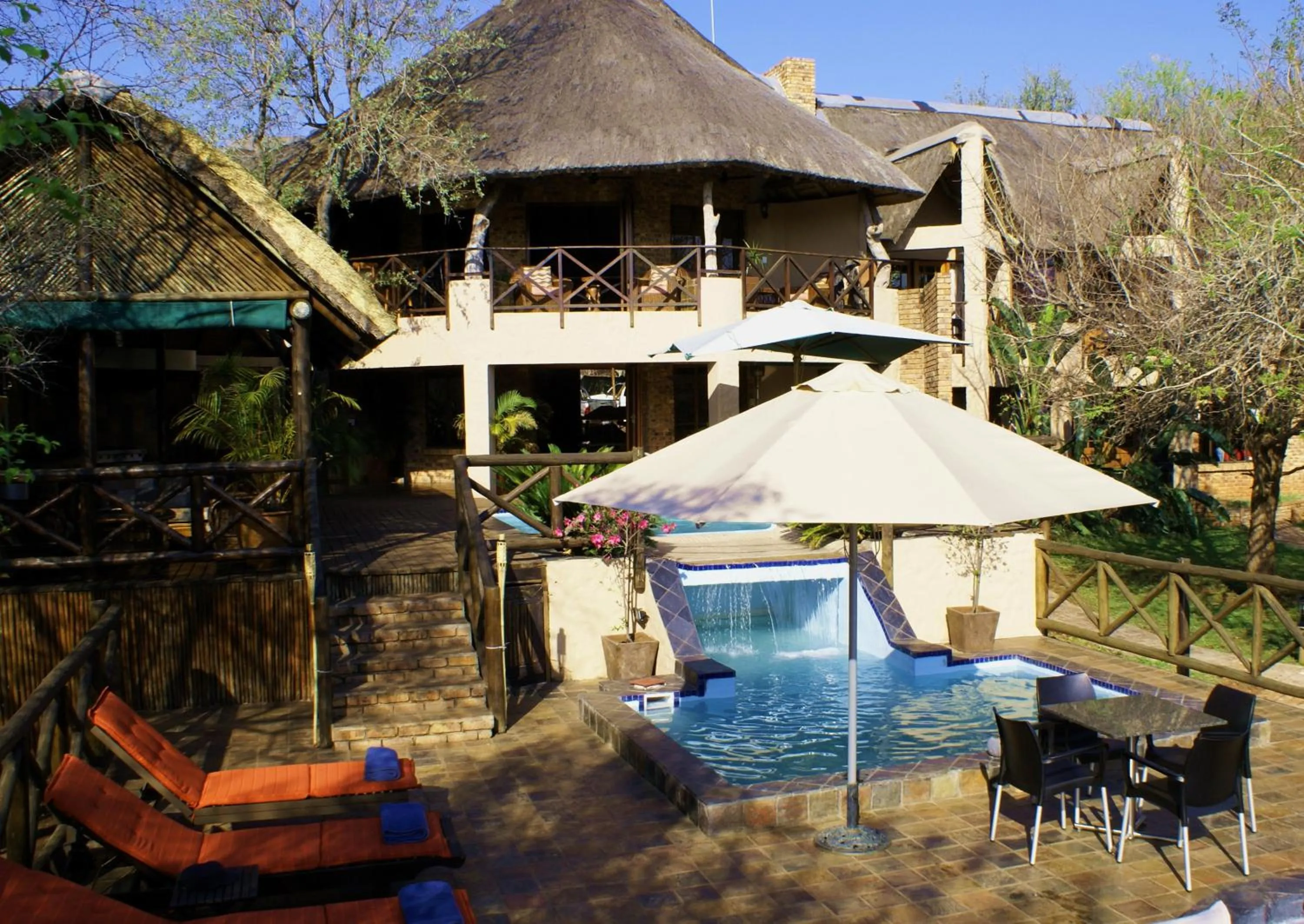 Facade/entrance in Crocodile Kruger Safari Lodge