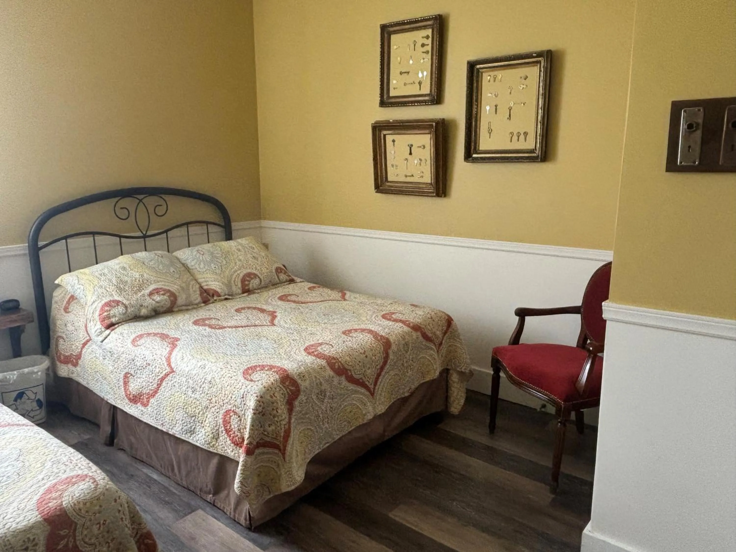 Bed in Auberge Presbytere Mont Lac-Vert