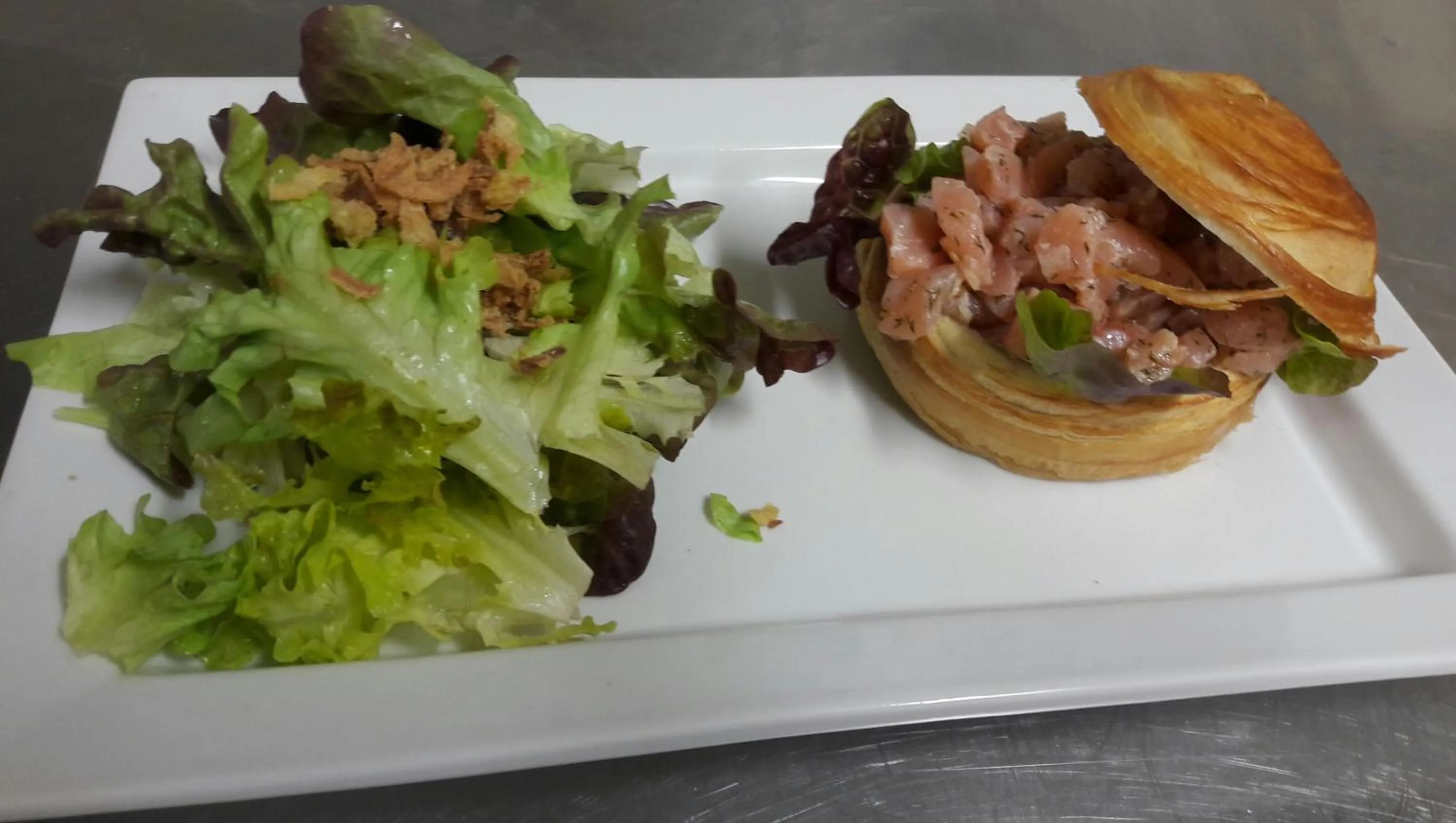 Food and drinks in Auberge Saint Jacques