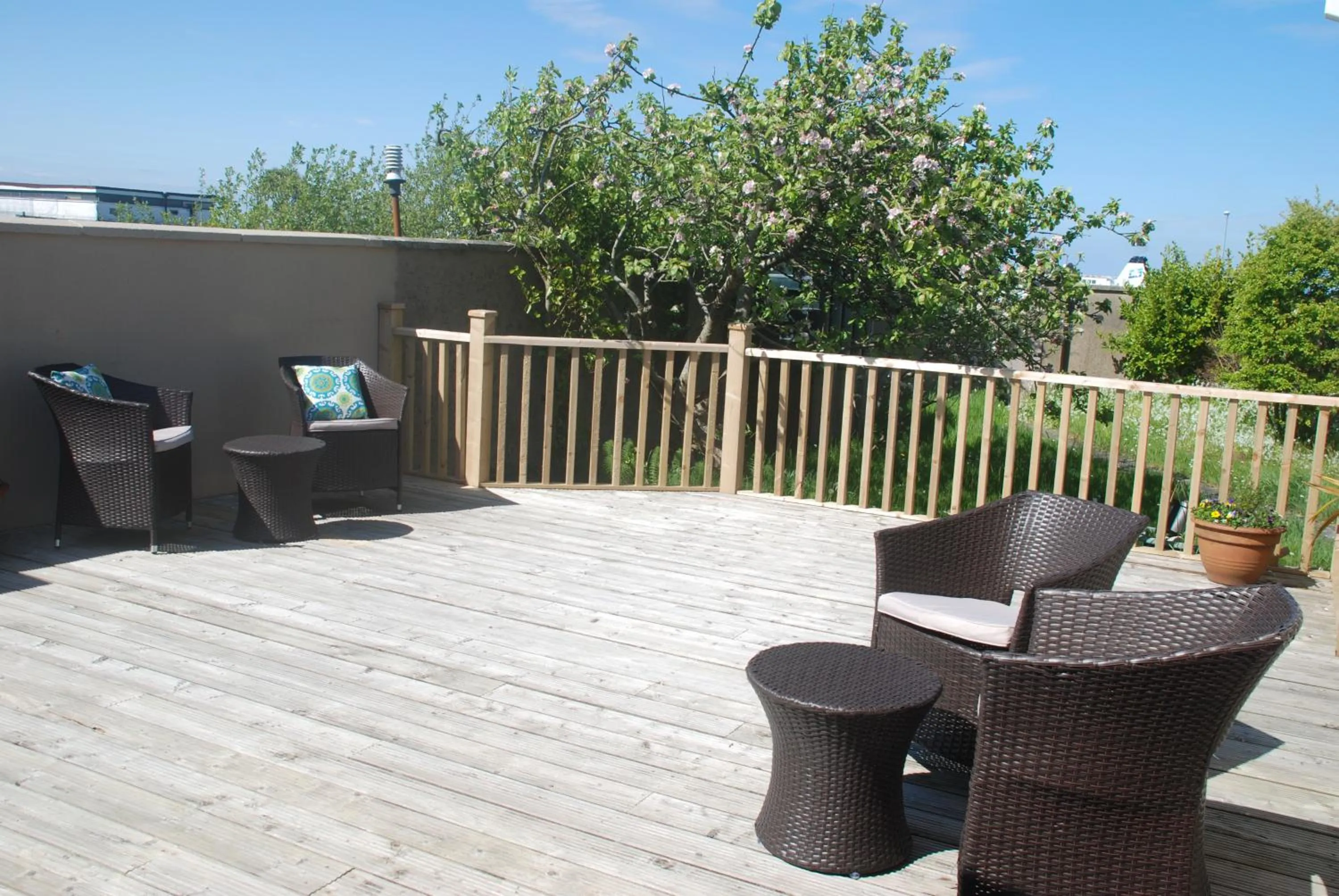 Balcony/Terrace in Tuskar House by the Sea