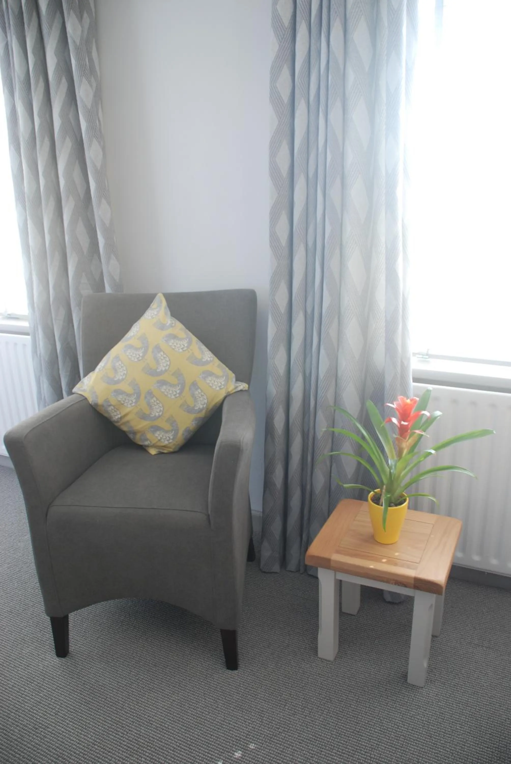 Seating area in Tuskar House by the Sea
