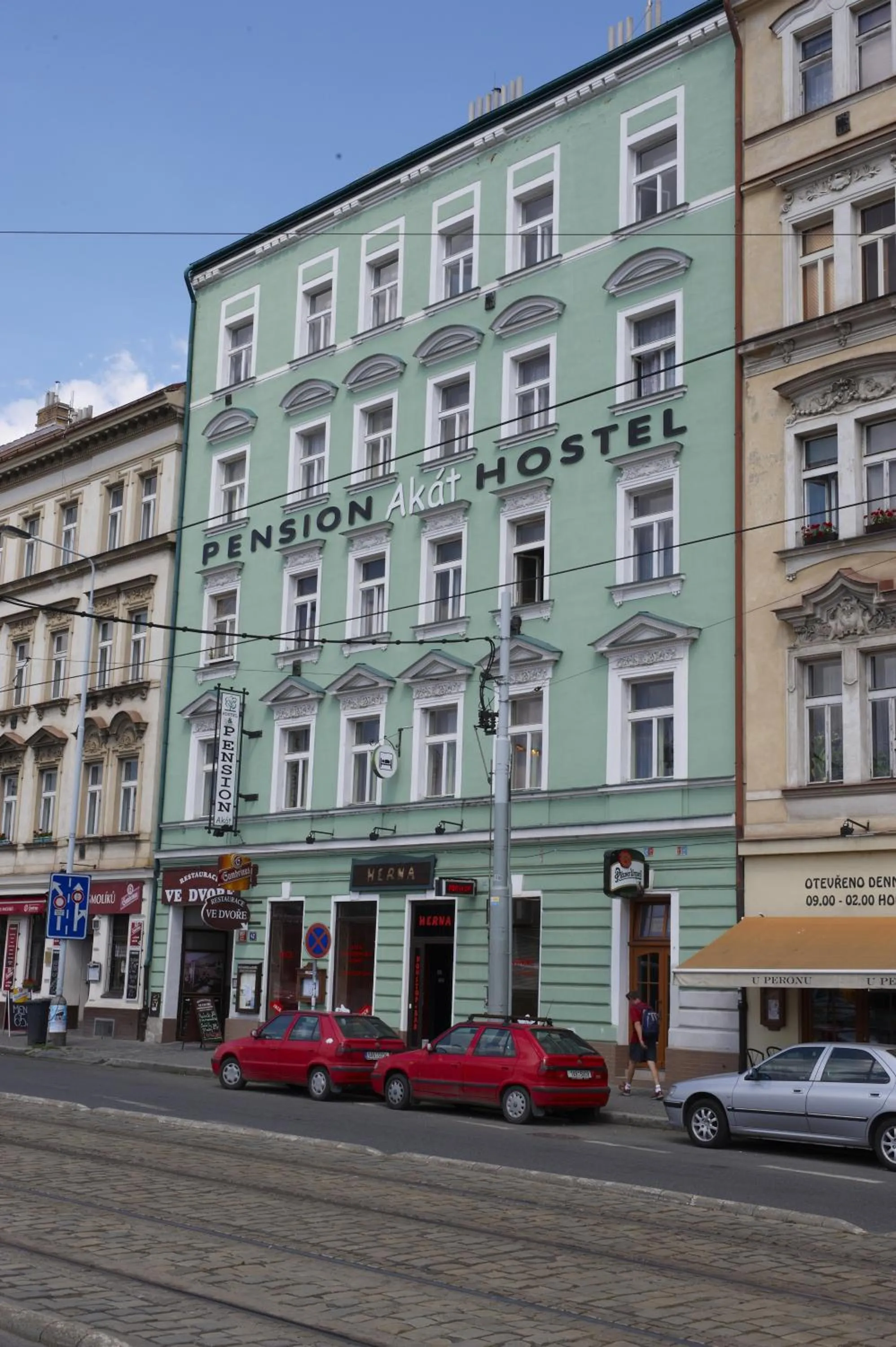 Facade/entrance in Pension Akat