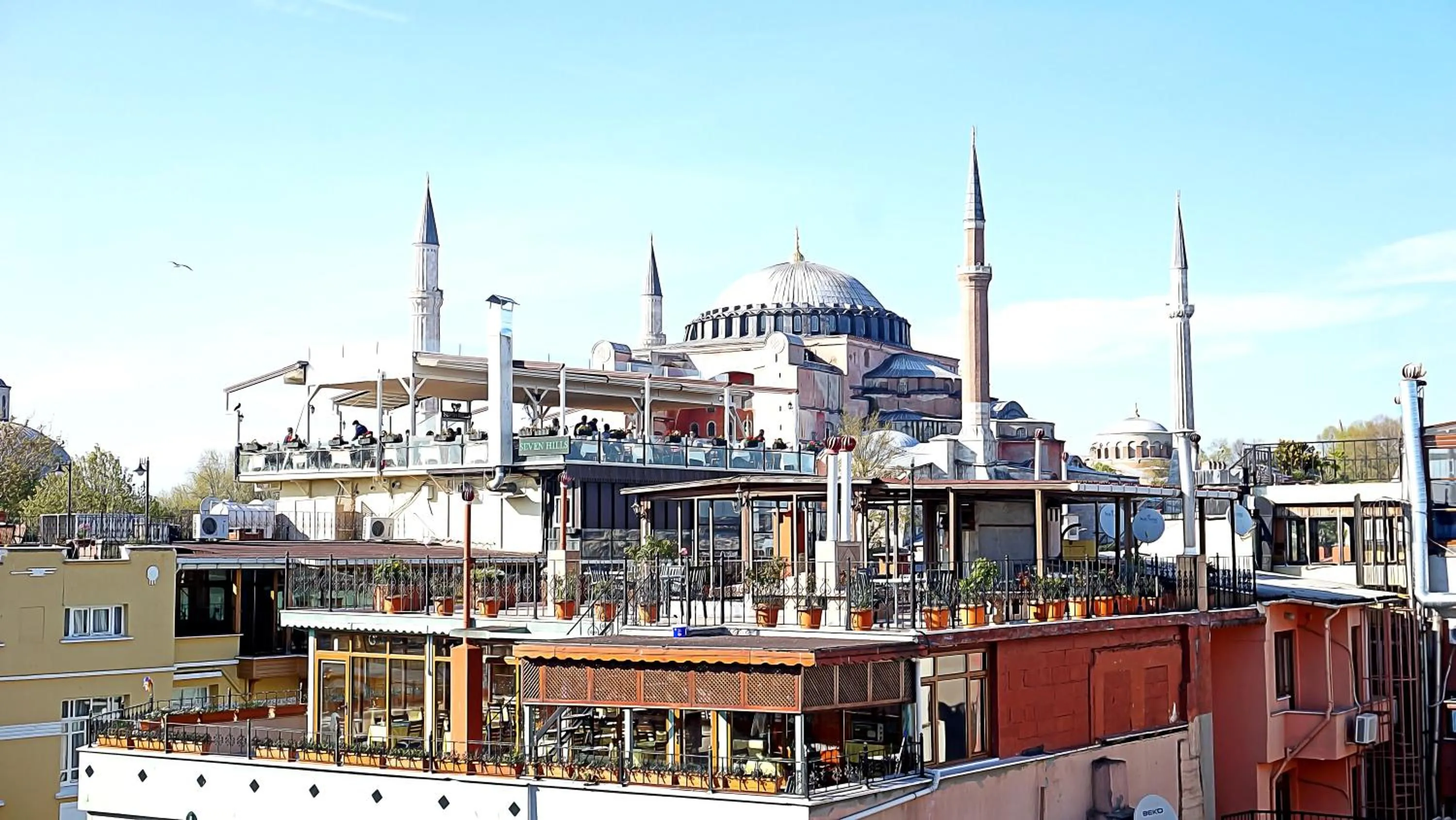 Balcony/Terrace in Nayla Palace Hotel-Special Category